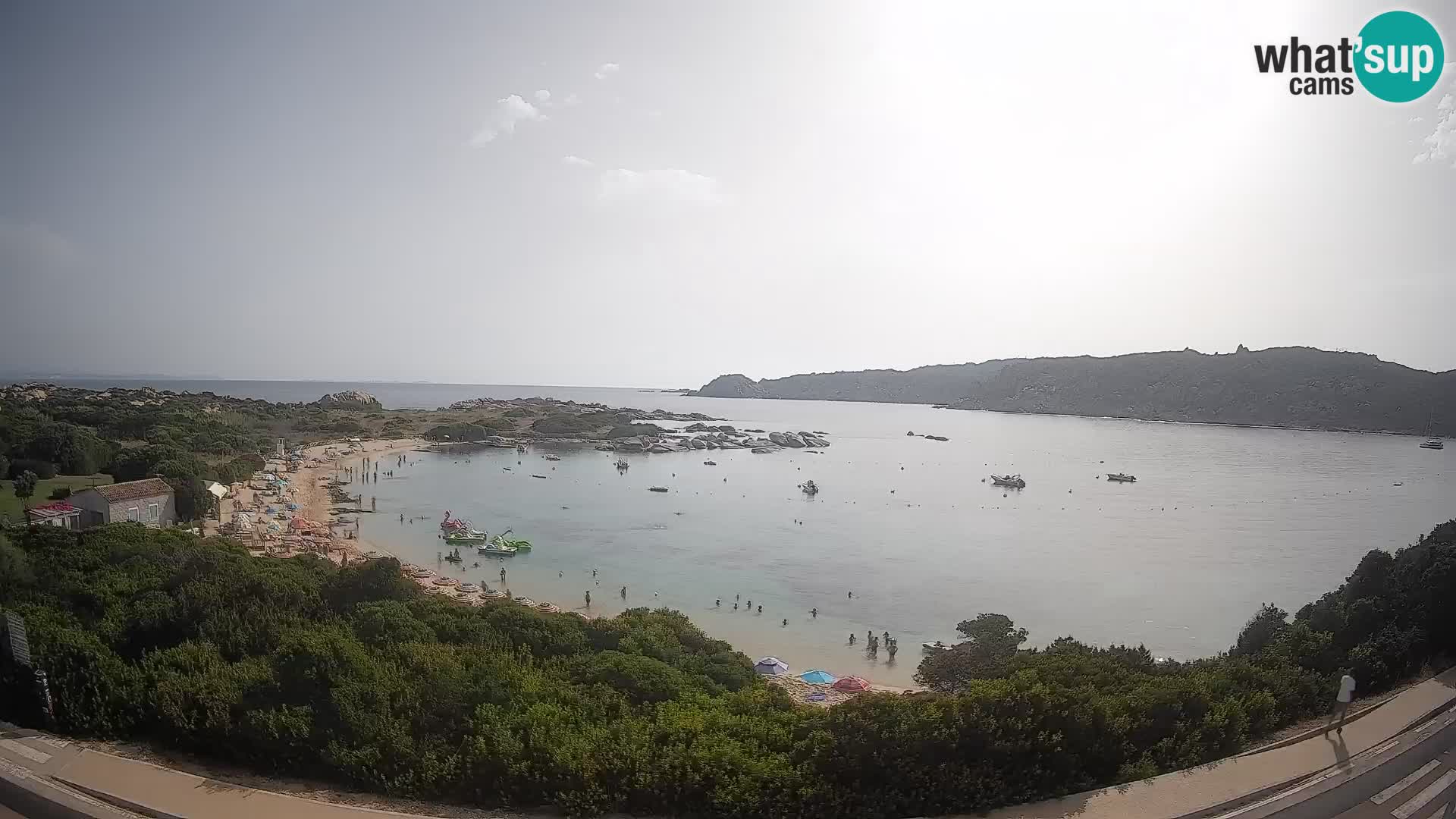 Webcam Rena di Levante – Live View from Capo Testa