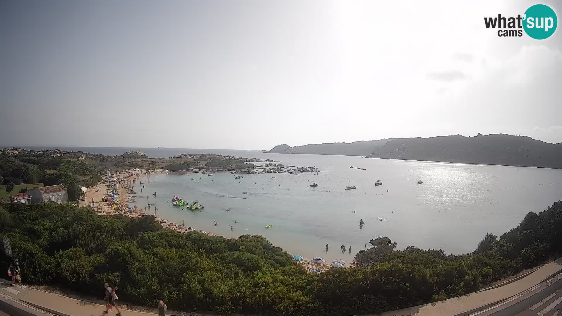 Webcam Rena di Levante – Live View from Capo Testa