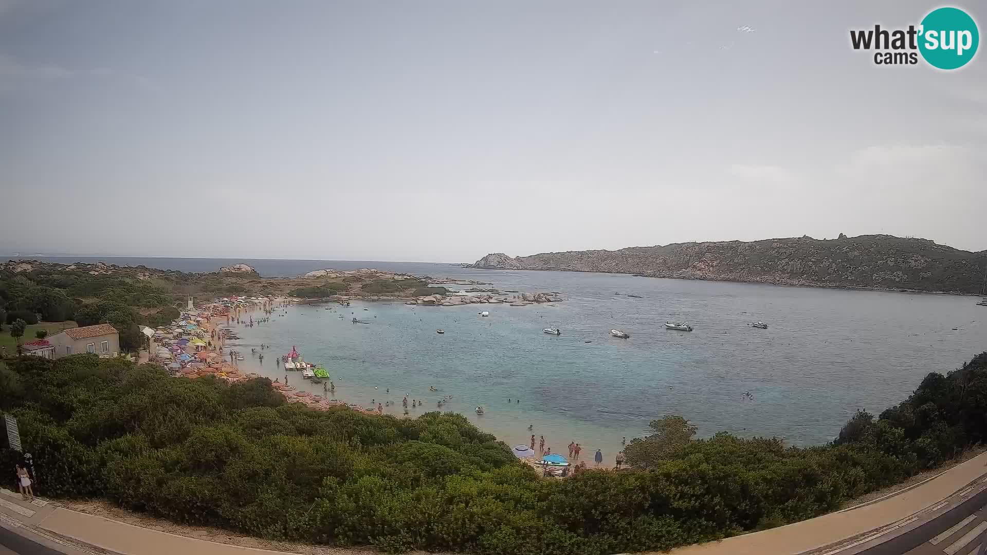 Webcam Rena di Levante – Live View from Capo Testa