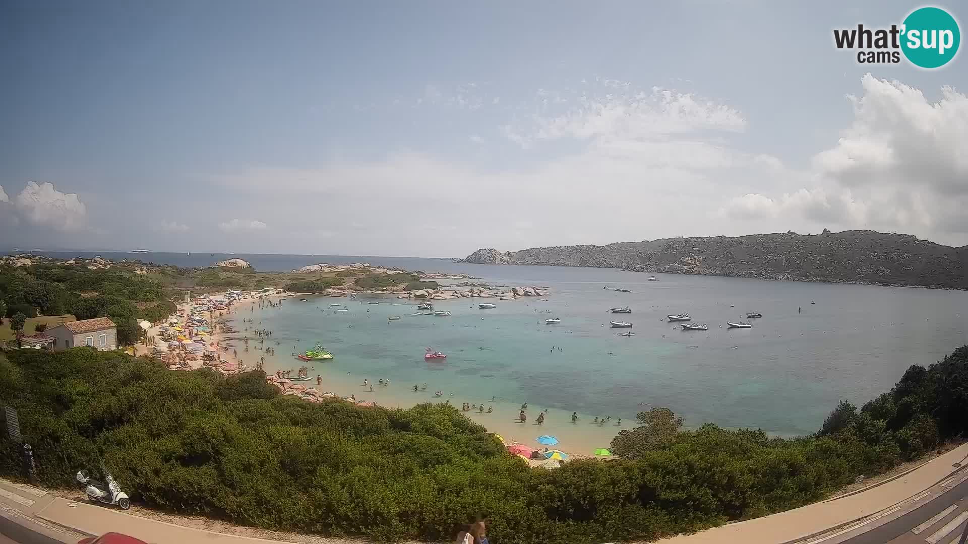 Spletna kamera Rena di Levante – Pogled v živo na Capo Testa