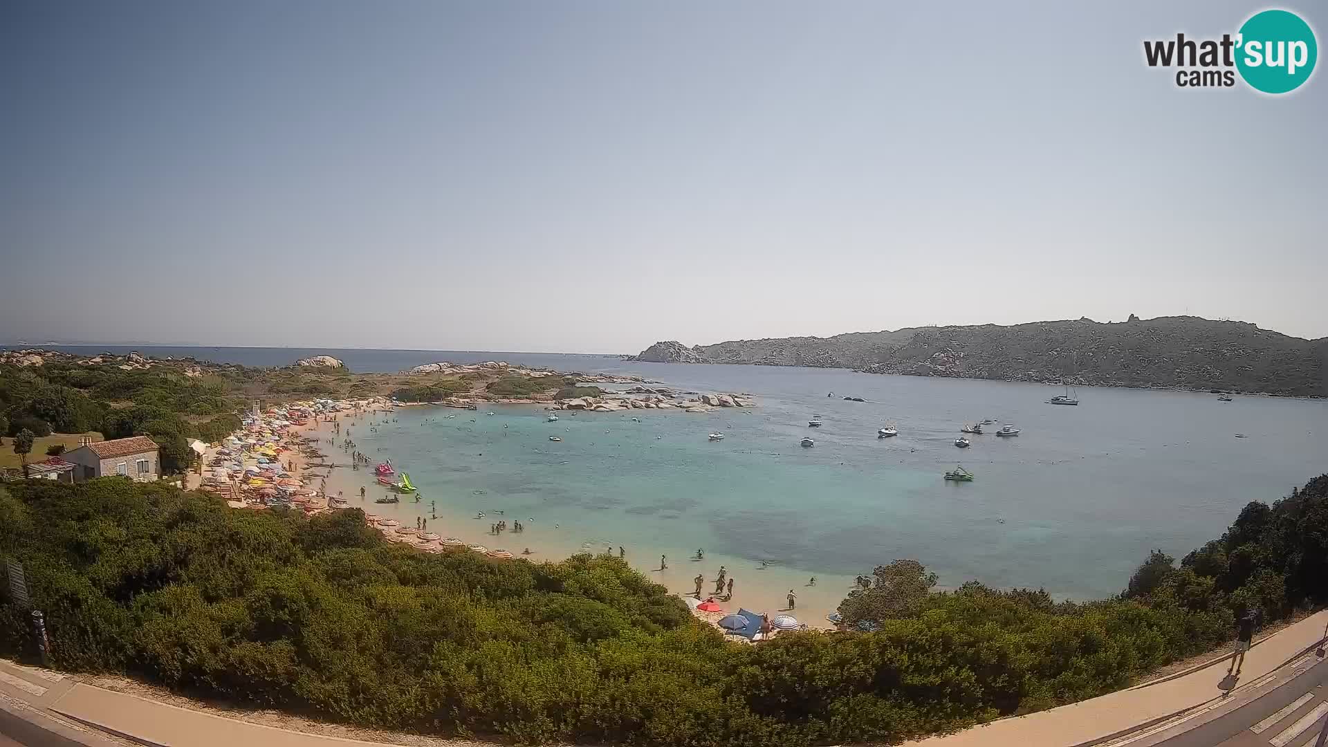 Web kamera Rena di Levante – Pogled uživo s Capo Testa