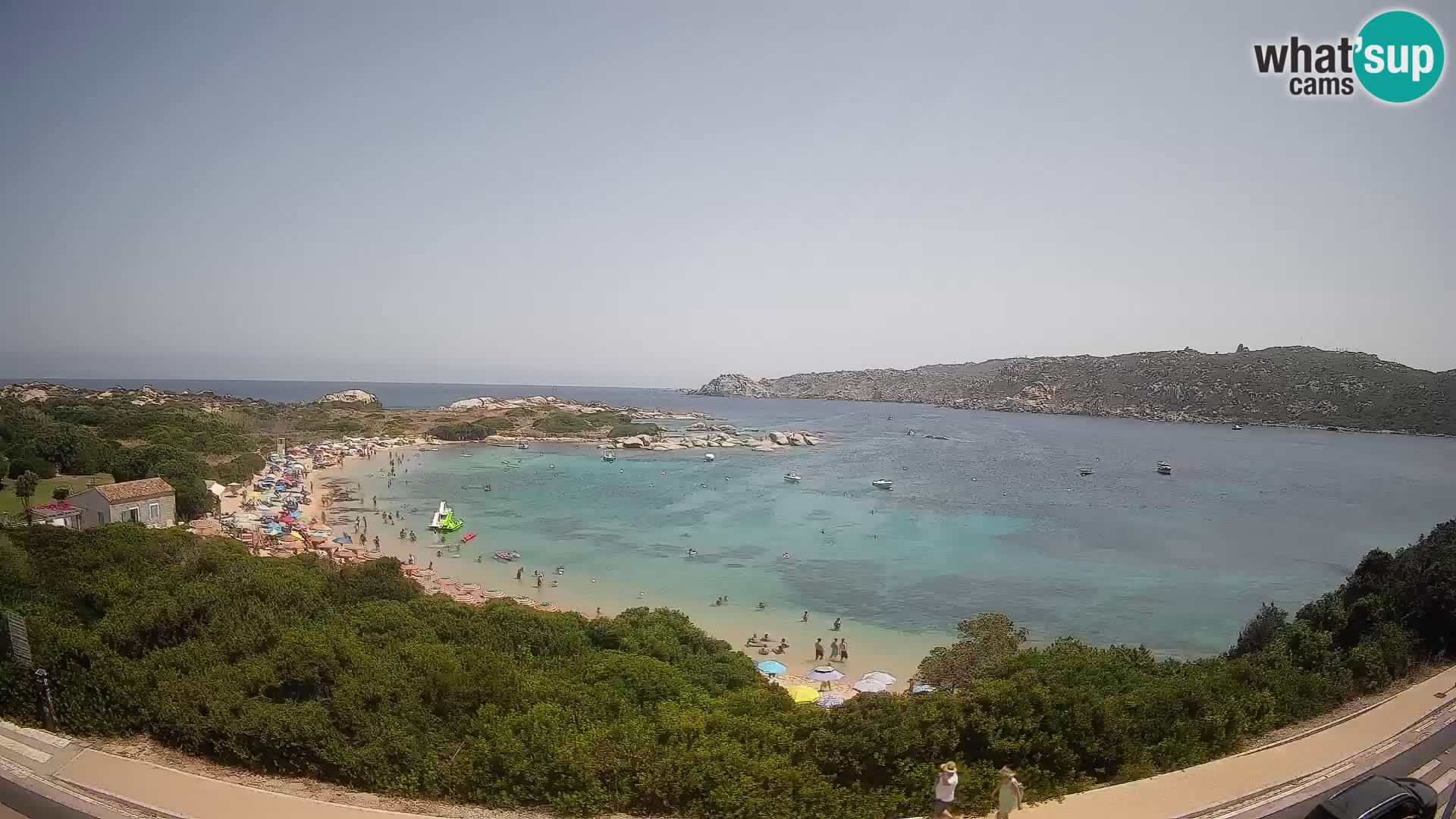 Spletna kamera Rena di Levante – Pogled v živo na Capo Testa