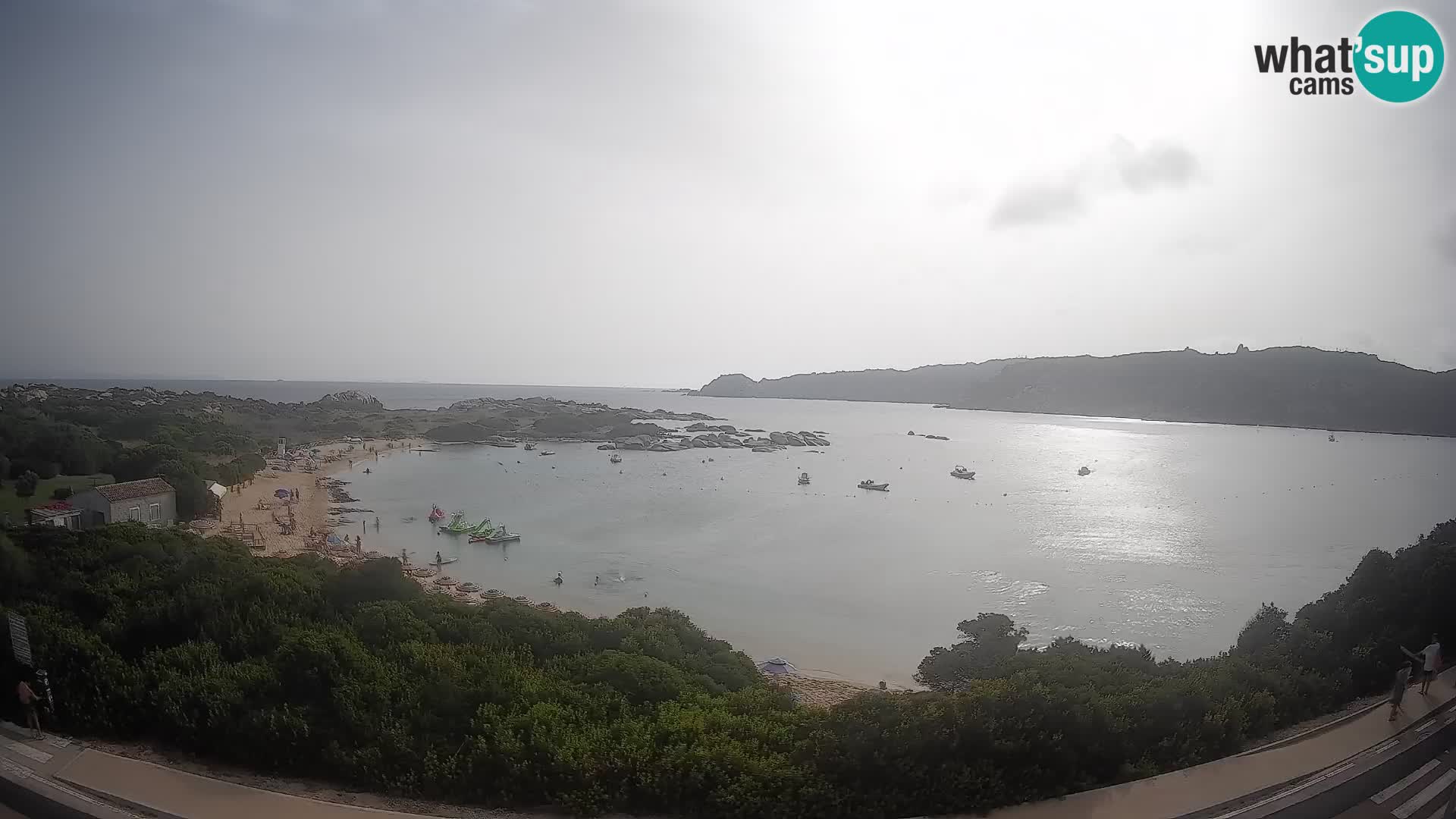 Webcam Rena di Levante – Live View from Capo Testa
