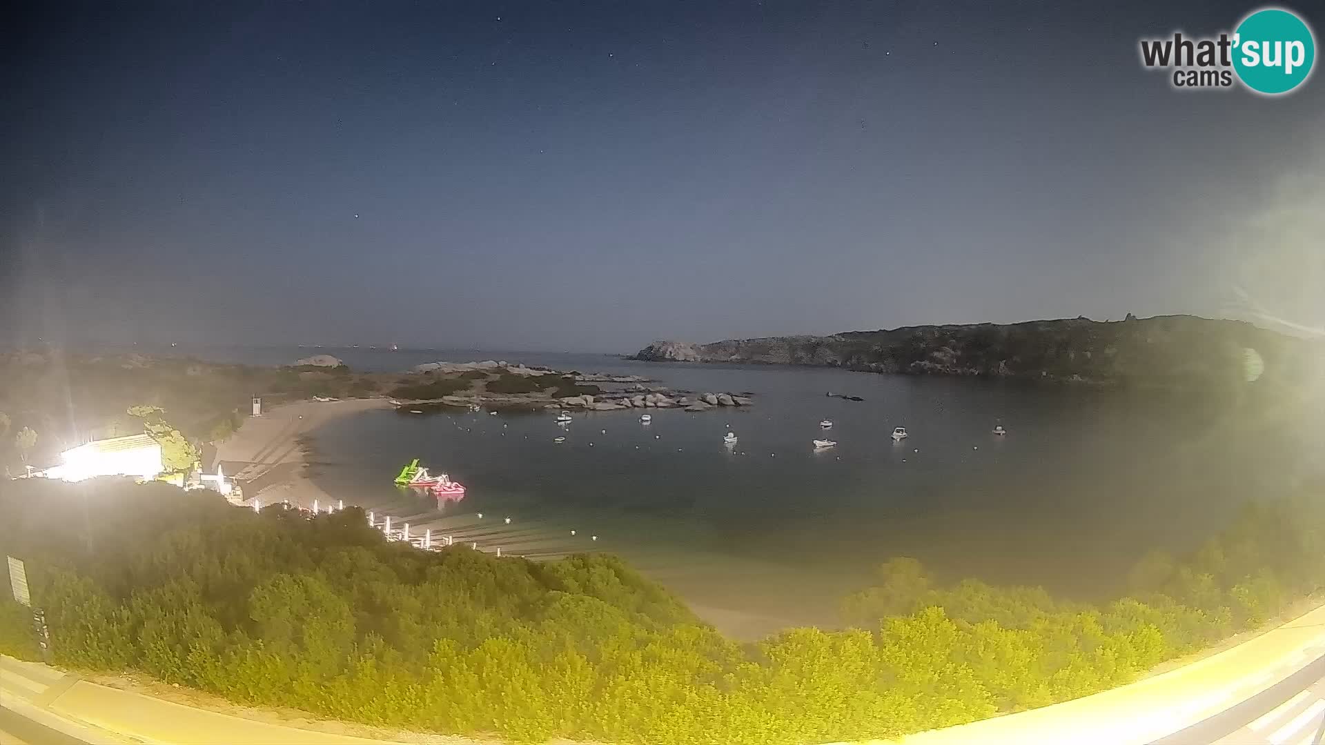 Webcam Rena di Levante – Live View from Capo Testa