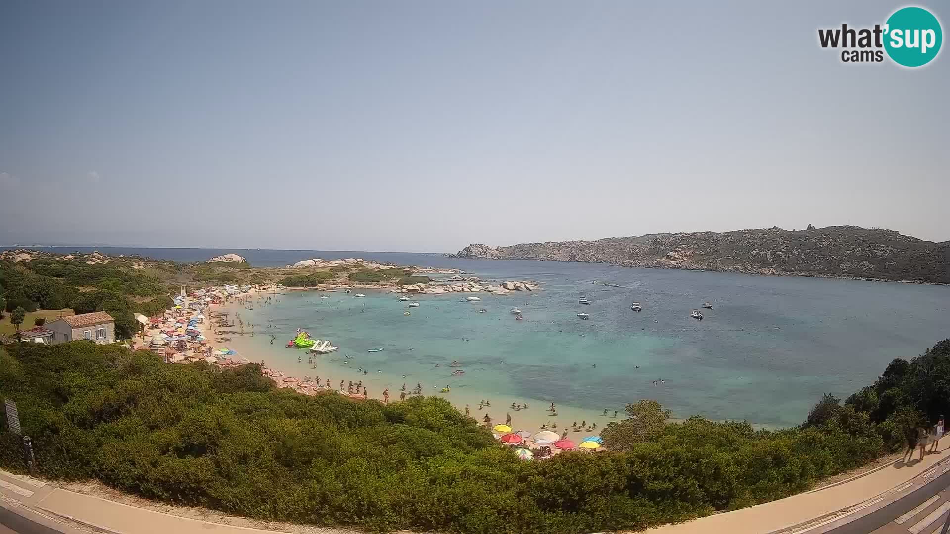 Webcam Rena di Levante – Live View from Capo Testa