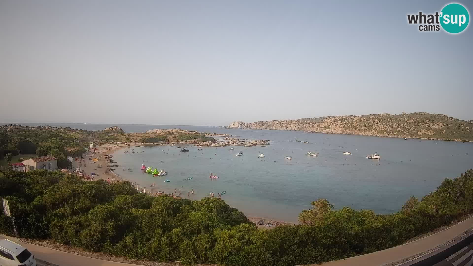 Spletna kamera Rena di Levante – Pogled v živo na Capo Testa