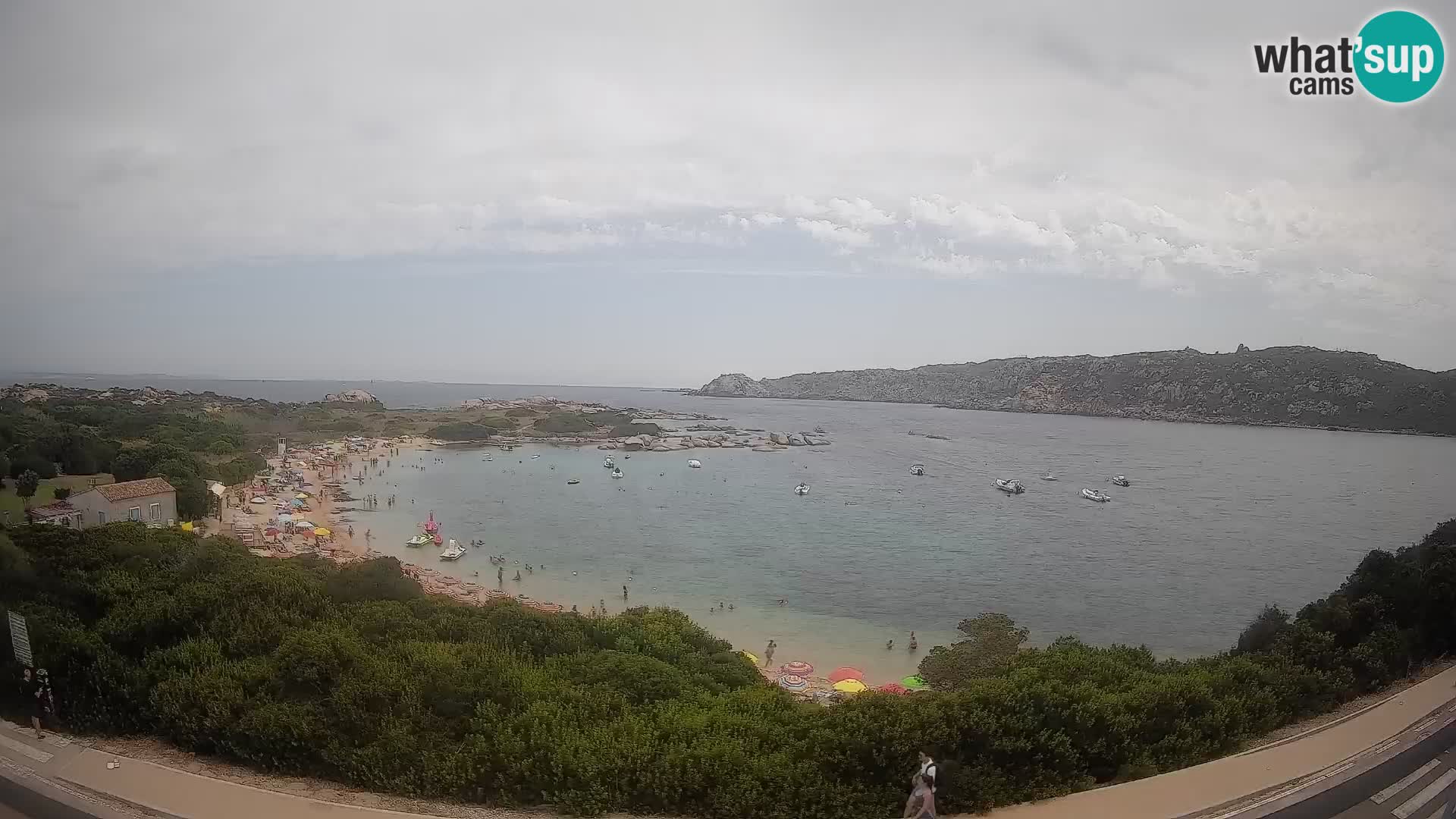 Webcam Rena di Levante – Live View from Capo Testa
