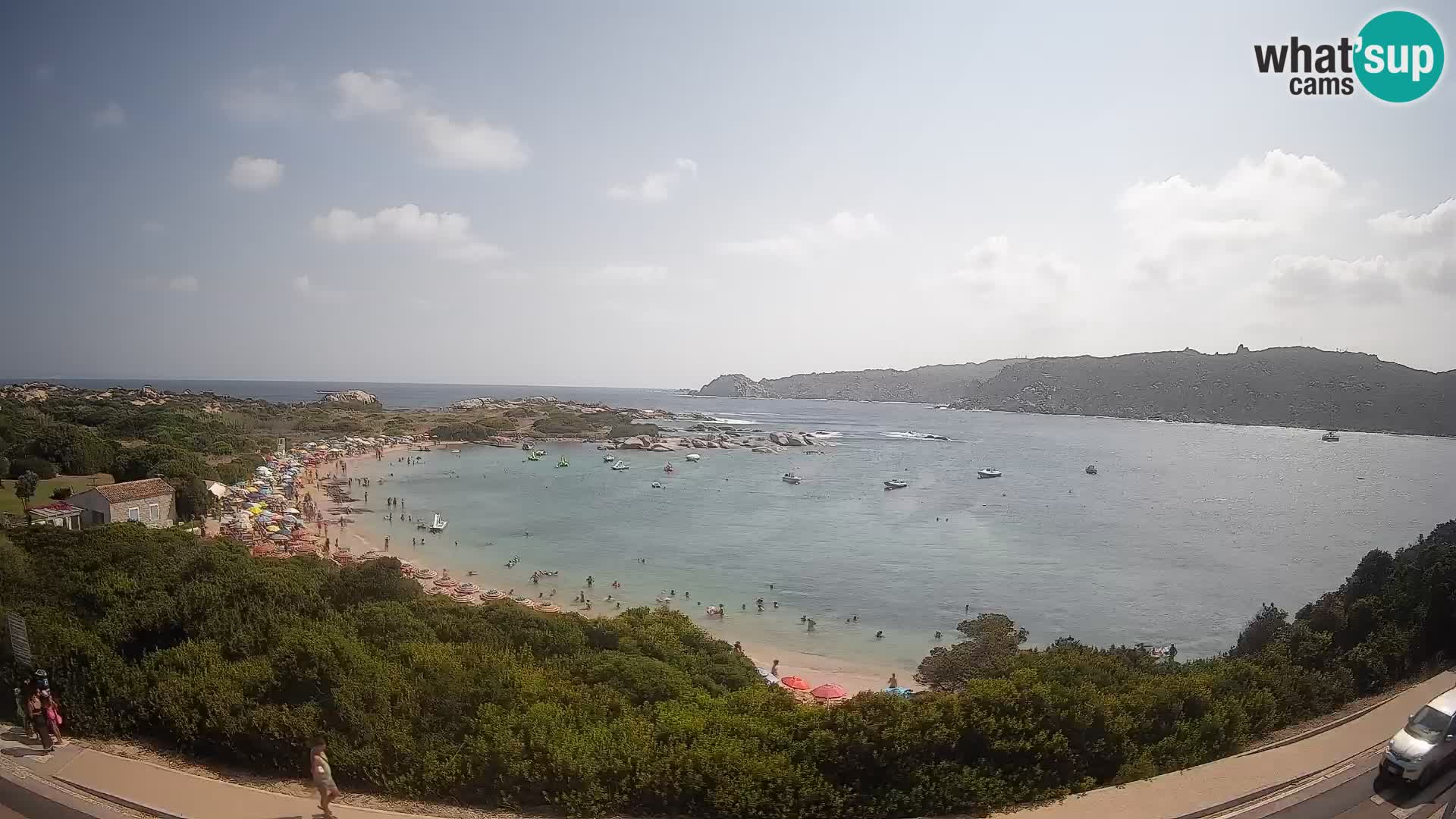 Spletna kamera Rena di Levante – Pogled v živo na Capo Testa