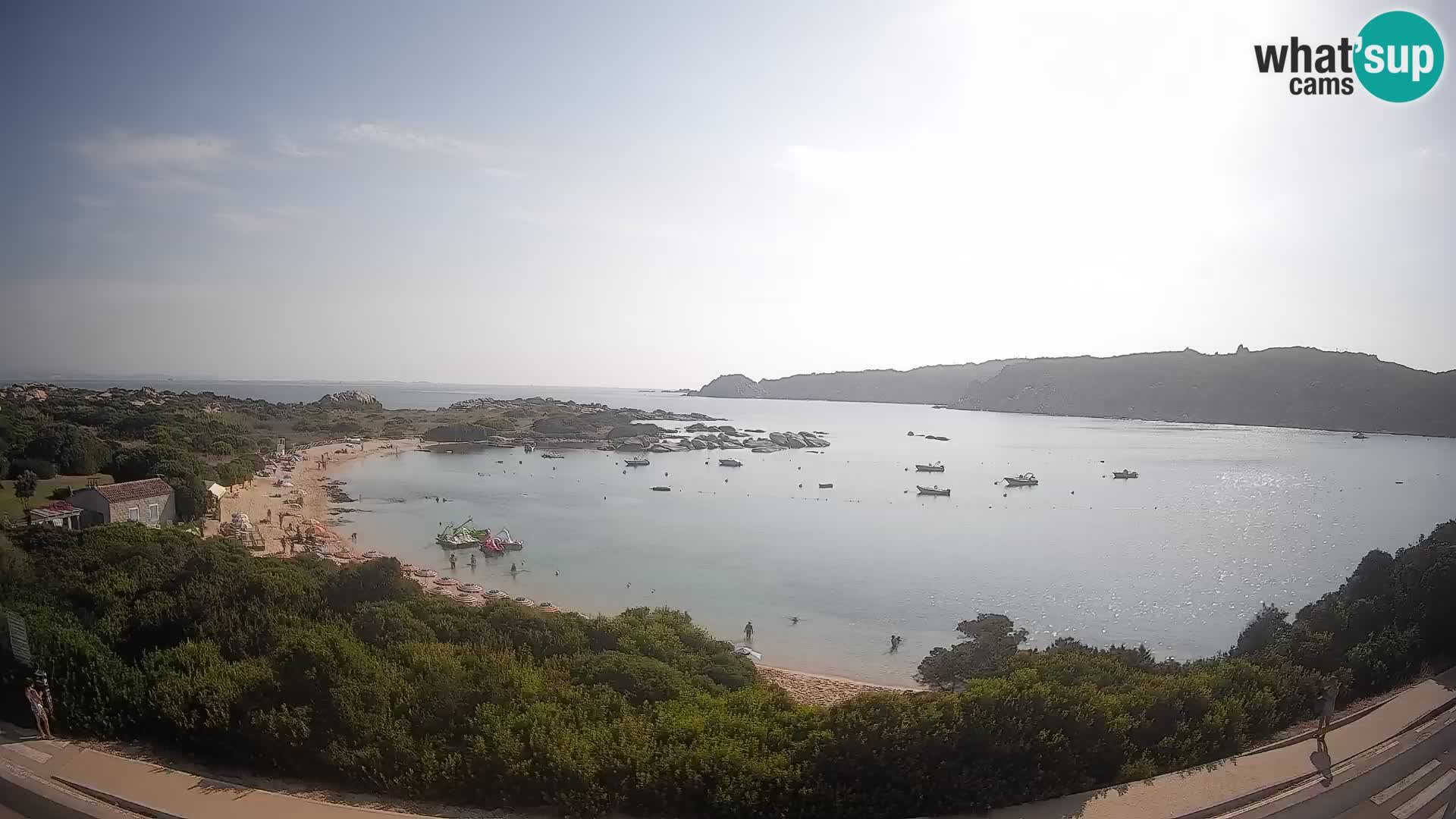 Webcam Rena di Levante – Live View from Capo Testa