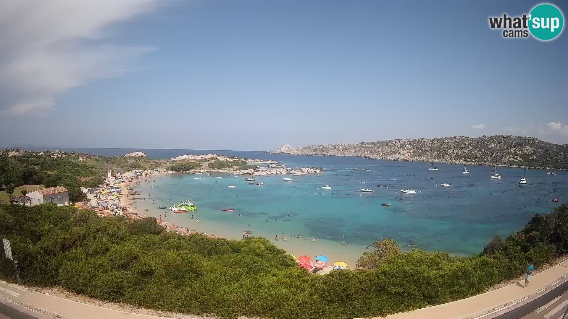Webcam Rena di Levante – Live View from Capo Testa