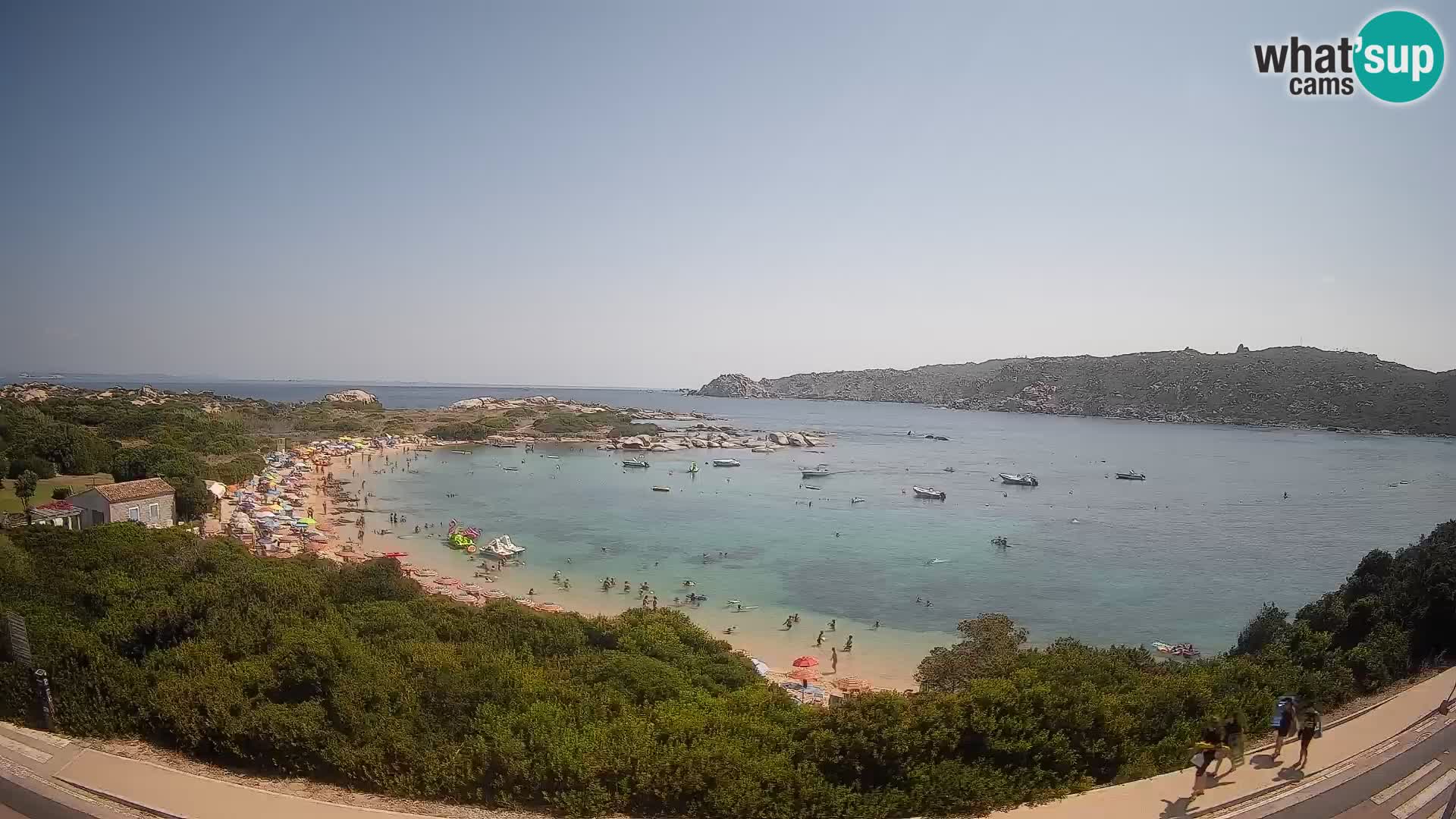Webcam Rena di Levante – Live View from Capo Testa