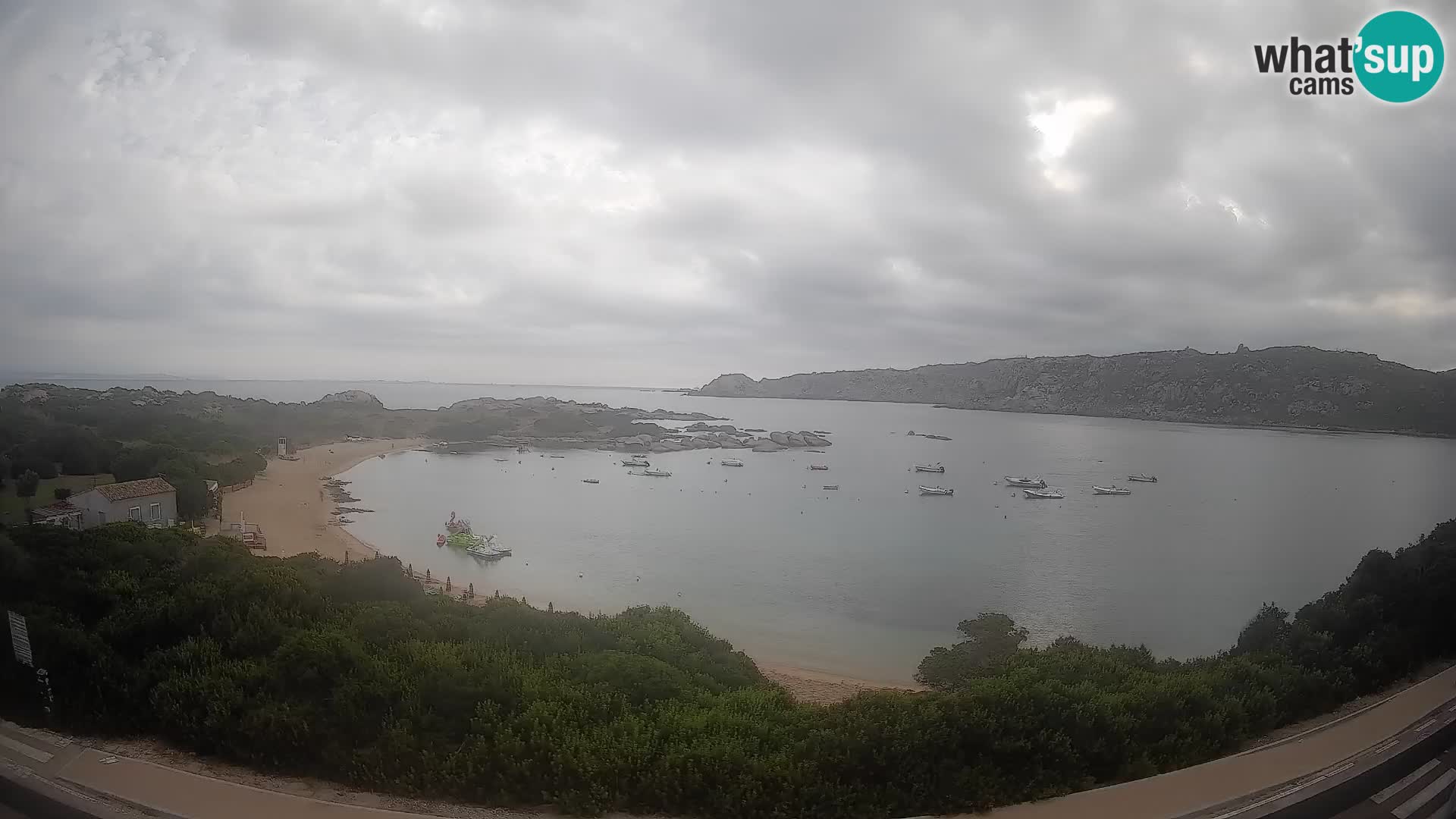 Webcam Rena di Levante – Live View from Capo Testa