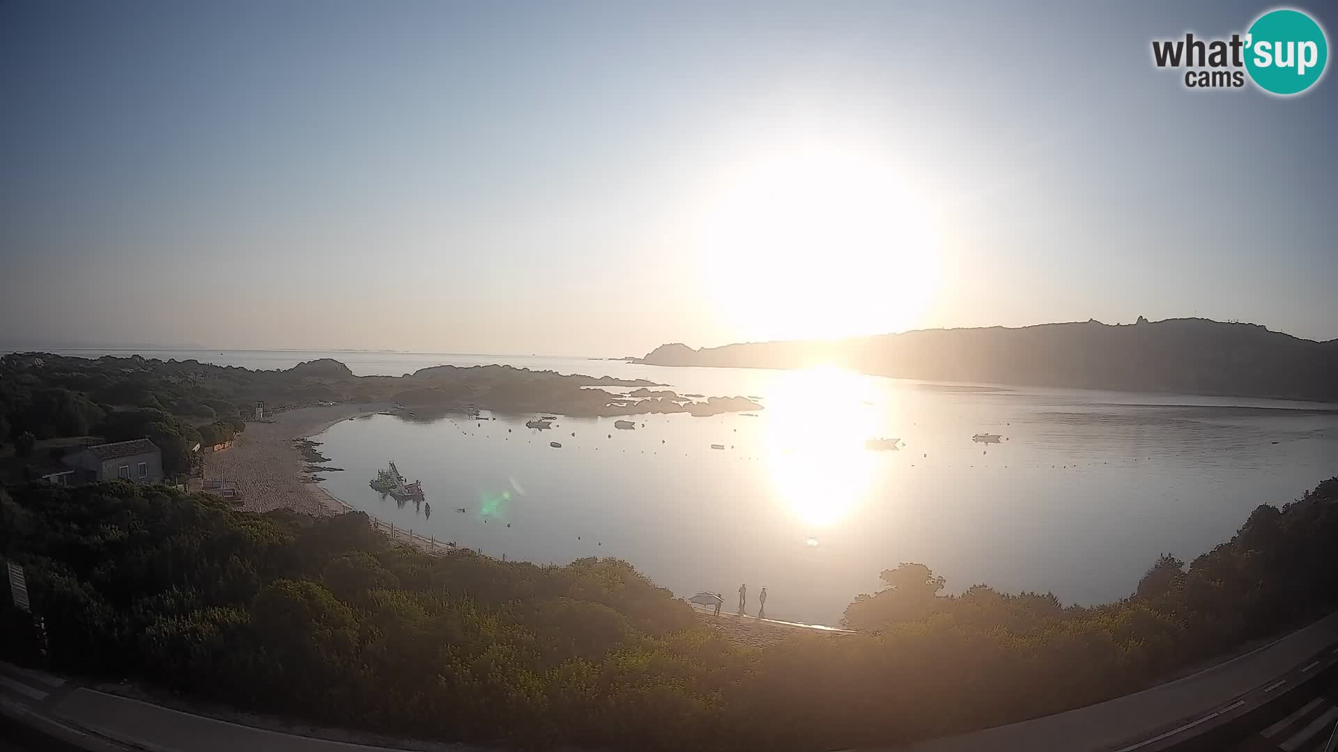 Webcam Rena di Levante – Live View from Capo Testa