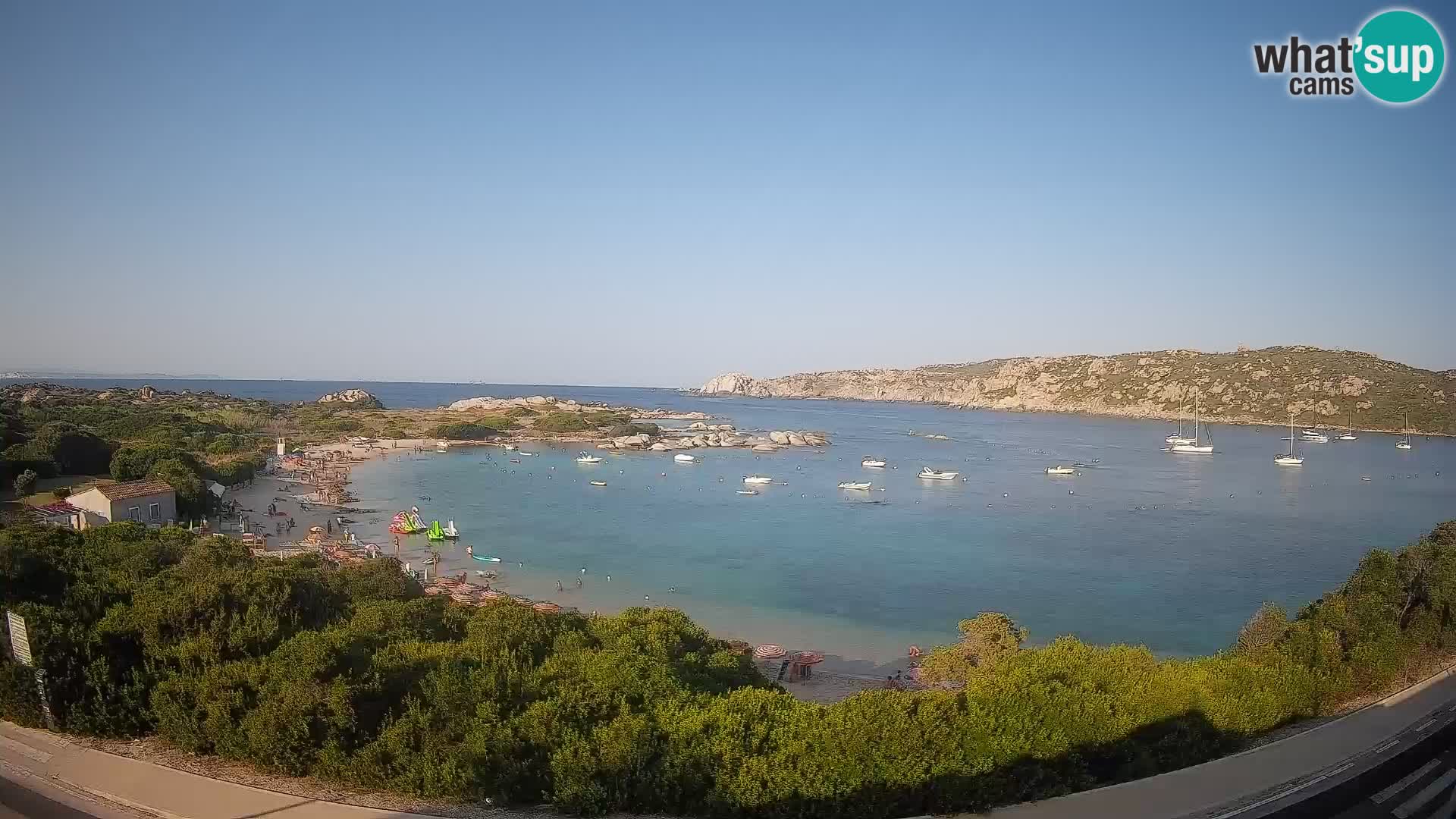 Webcam Rena di Levante – Vue en direct depuis Capo Testa