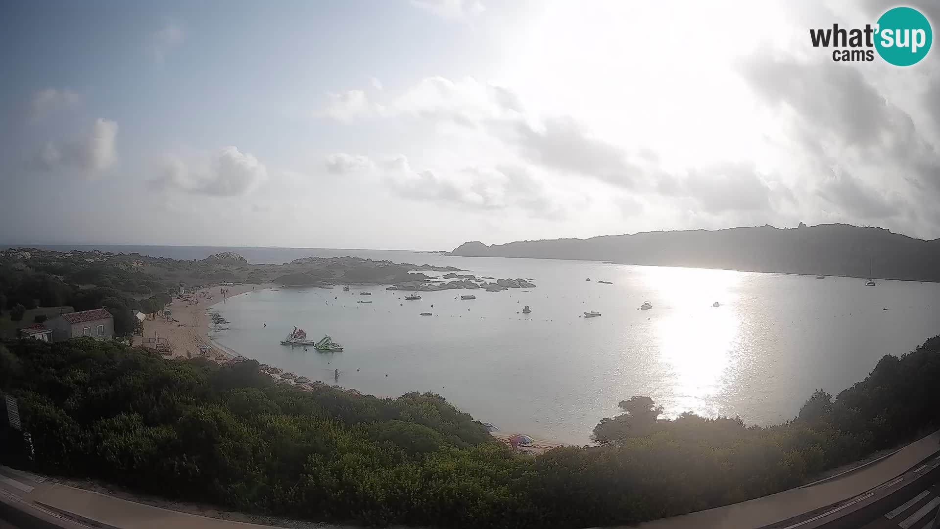 Webcam Rena di Levante – Live View from Capo Testa