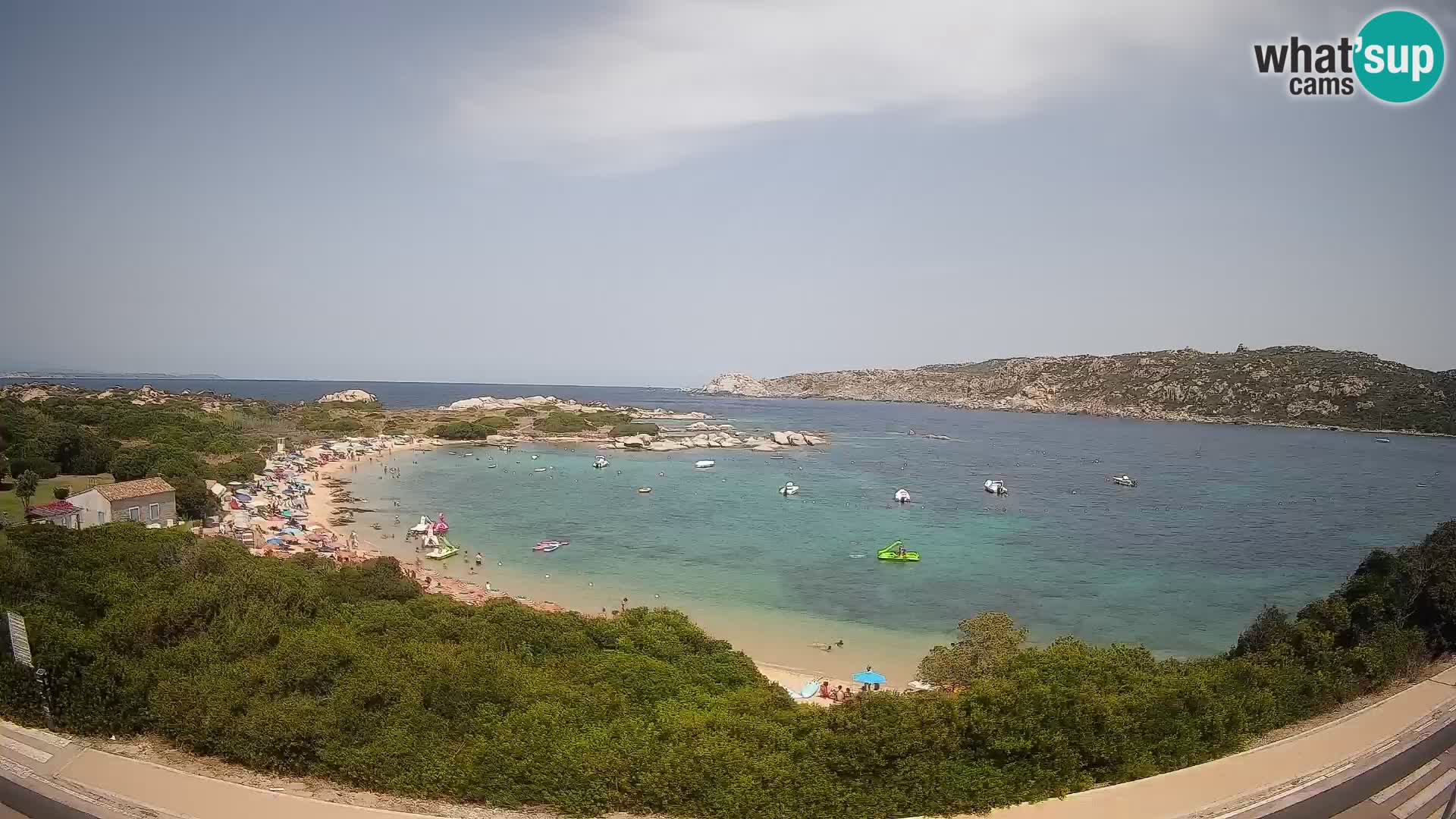 Webcam Rena di Levante – Live View from Capo Testa