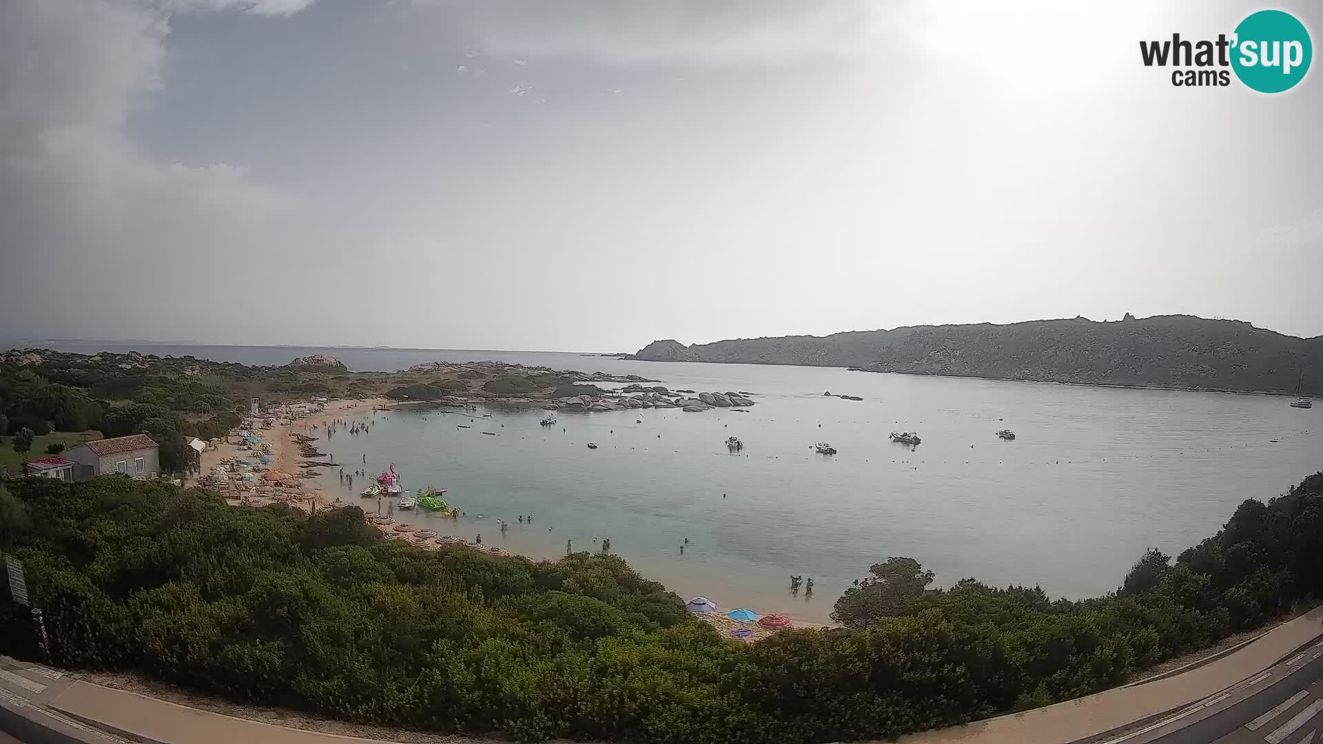 Webcam Rena di Levante – Vue en direct depuis Capo Testa