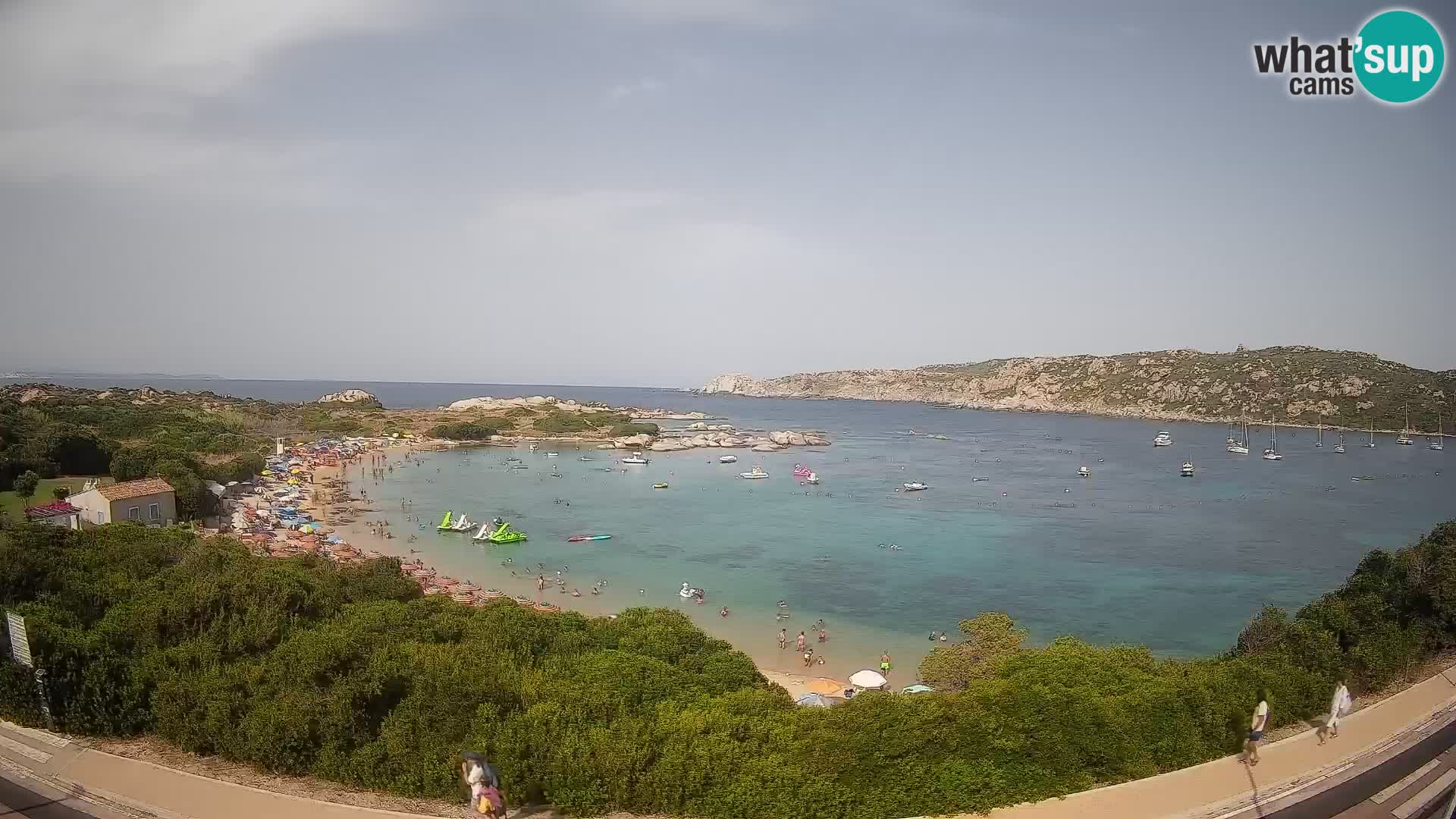 Spletna kamera Rena di Levante – Pogled v živo na Capo Testa