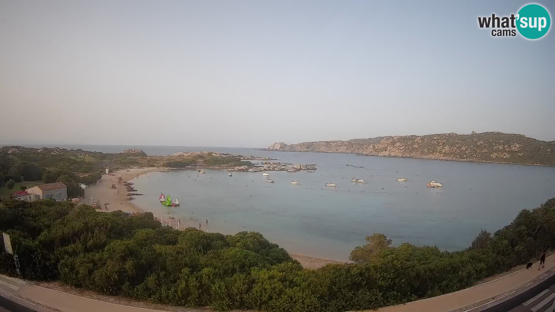 Webcam Rena di Levante – Live View from Capo Testa