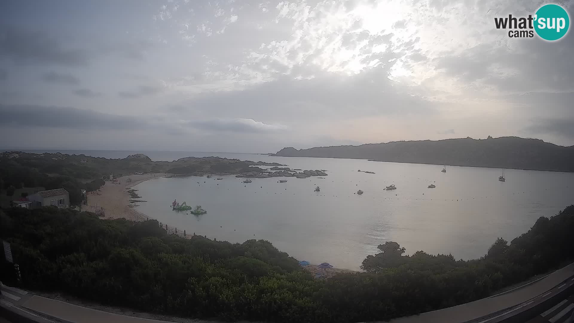 Webcam Rena di Levante – Live View from Capo Testa