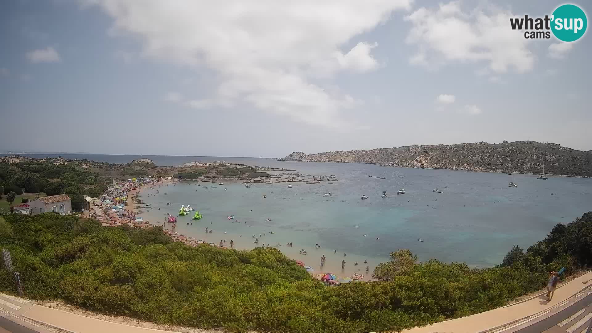 Webcam Rena di Levante – Live View from Capo Testa