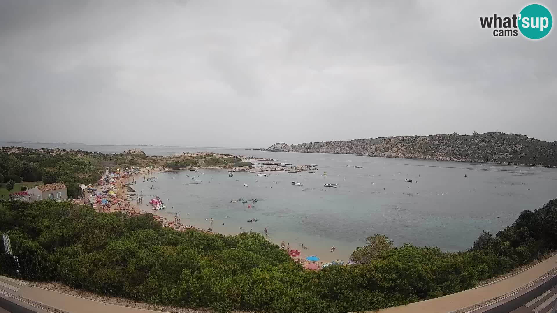 Webcam Rena di Levante – Live View from Capo Testa