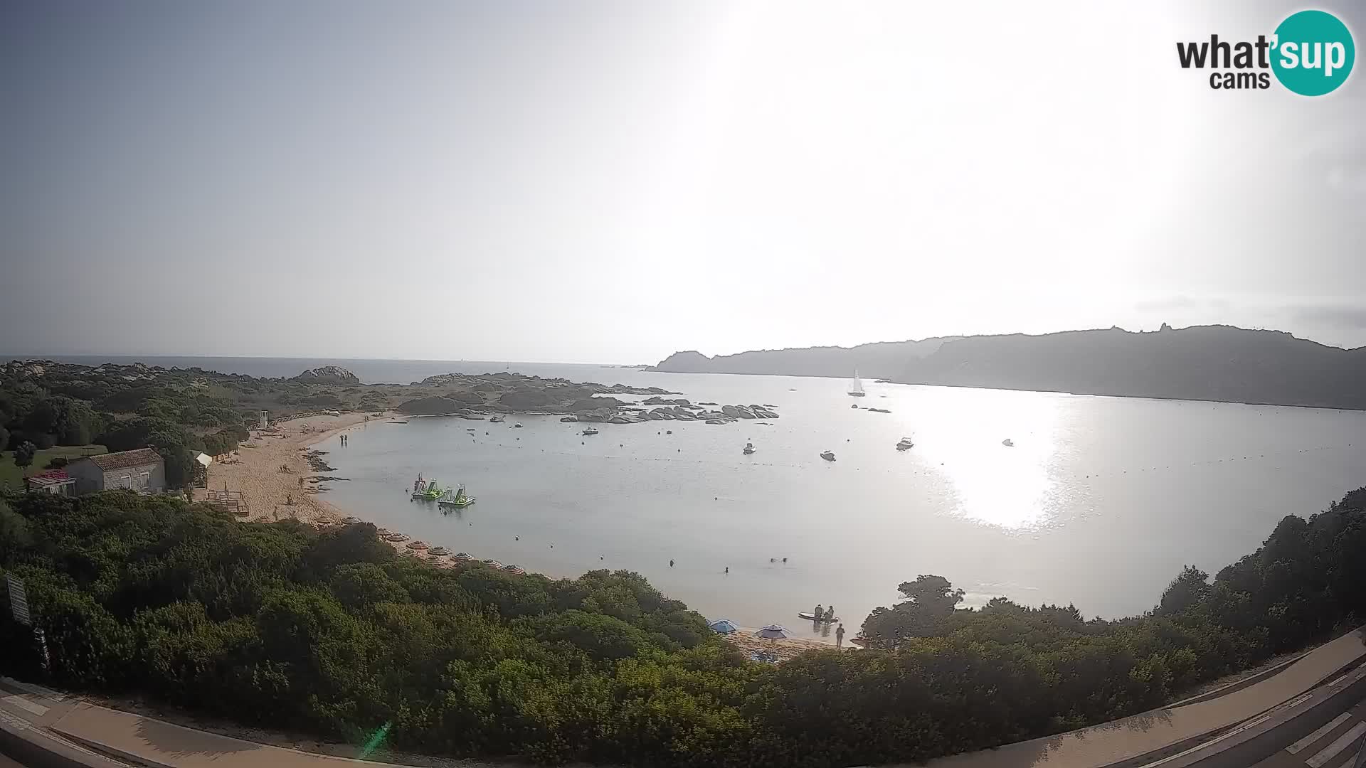 Webcam Rena di Levante – Live View from Capo Testa