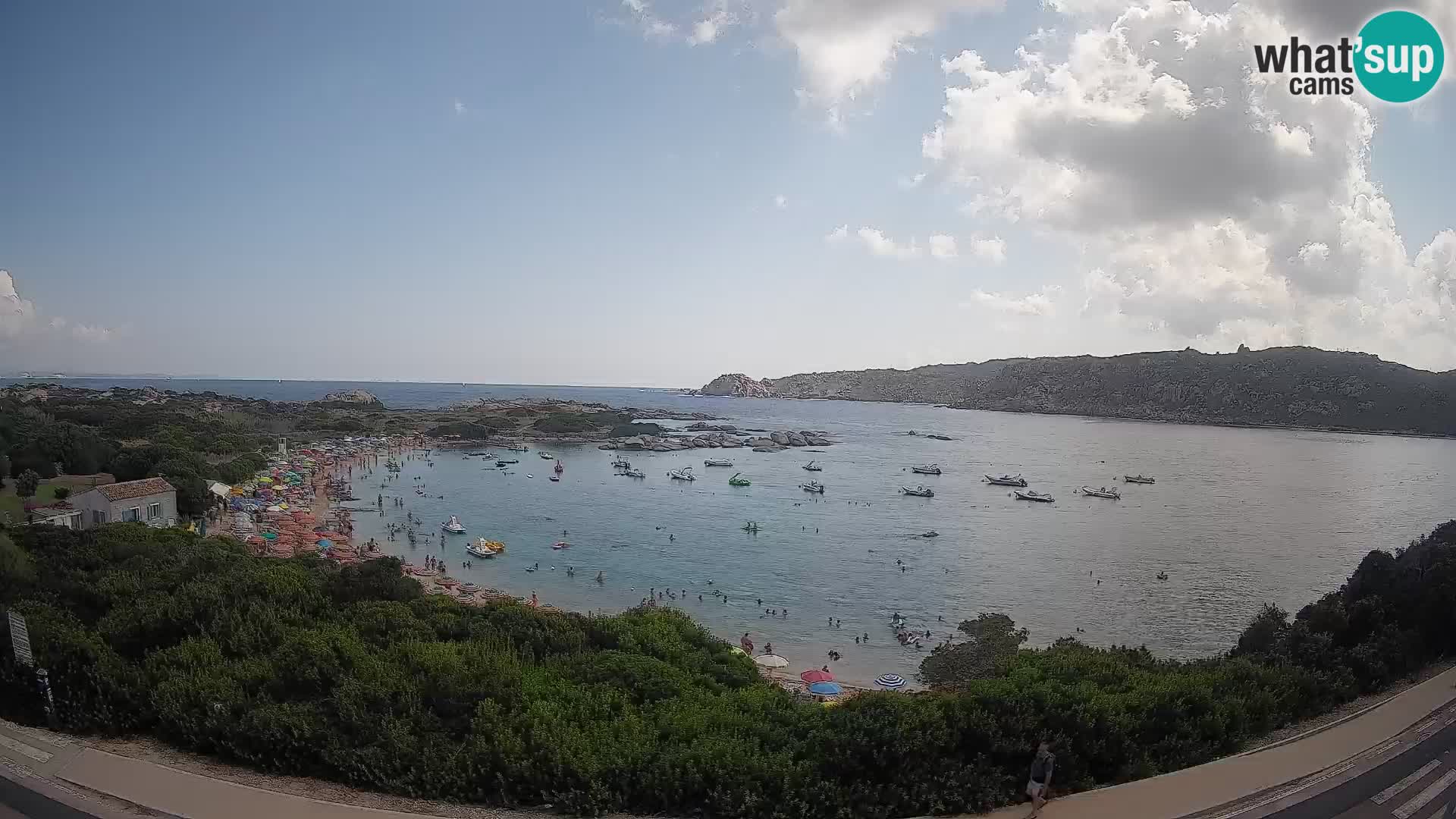 Webcam Rena di Levante – Live View from Capo Testa