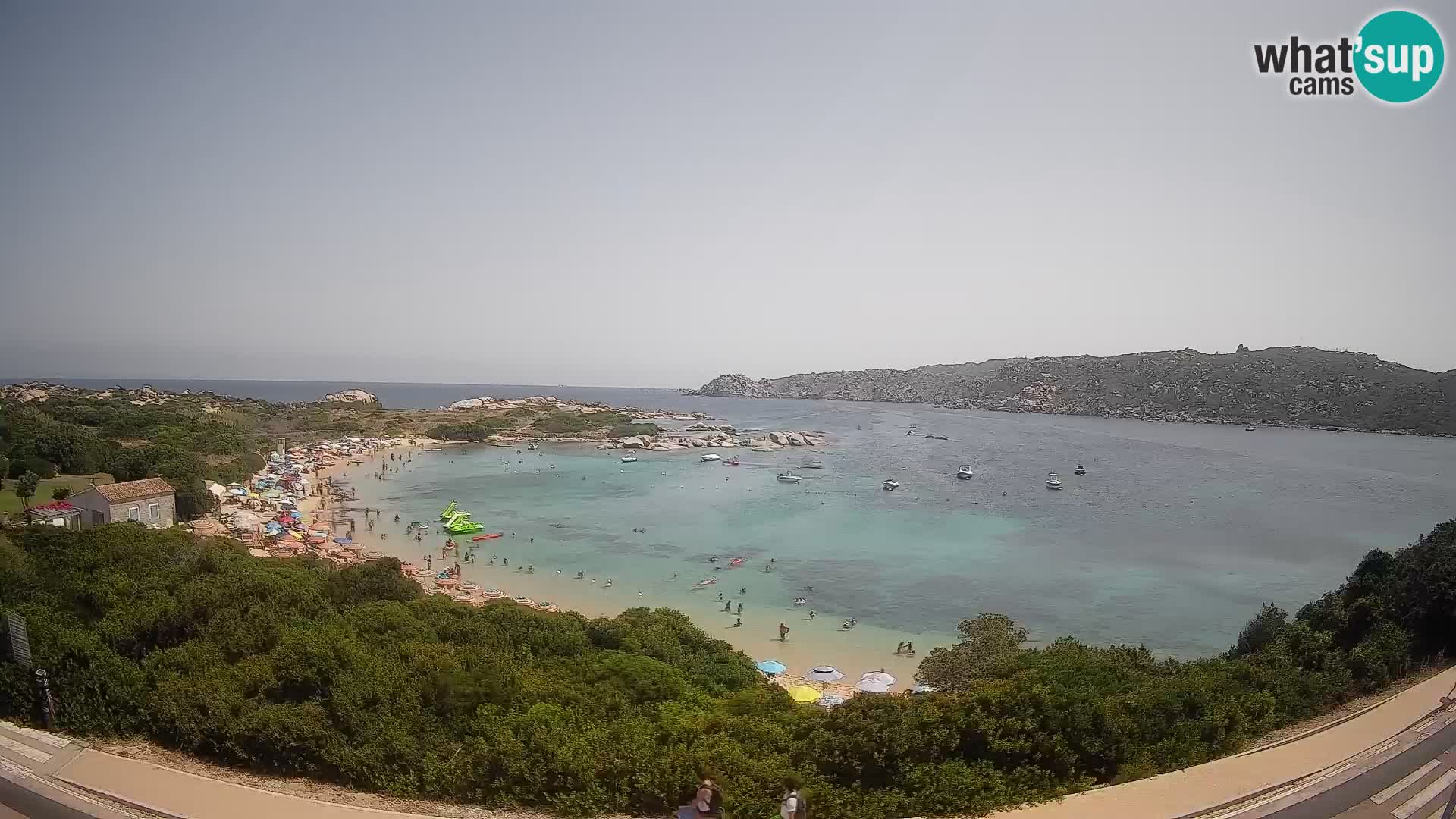Webcam Rena di Levante – Live View from Capo Testa