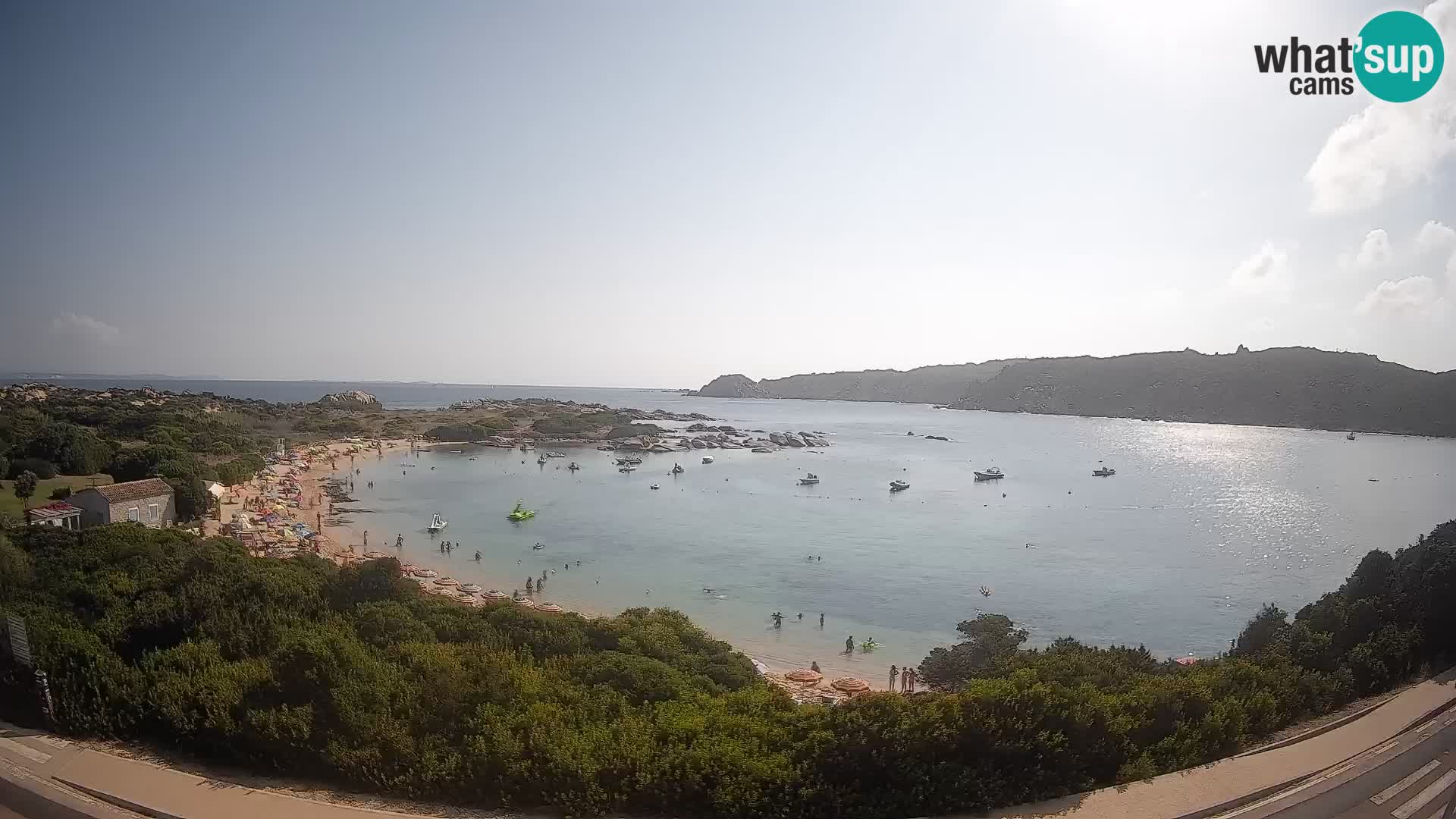 Web kamera Rena di Levante – Pogled uživo s Capo Testa