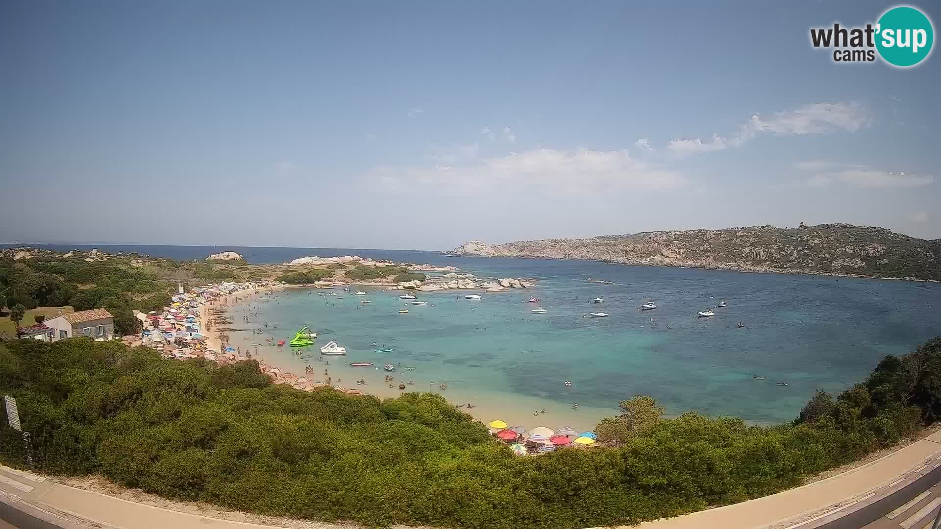 Webcam Rena di Levante – Vue en direct depuis Capo Testa