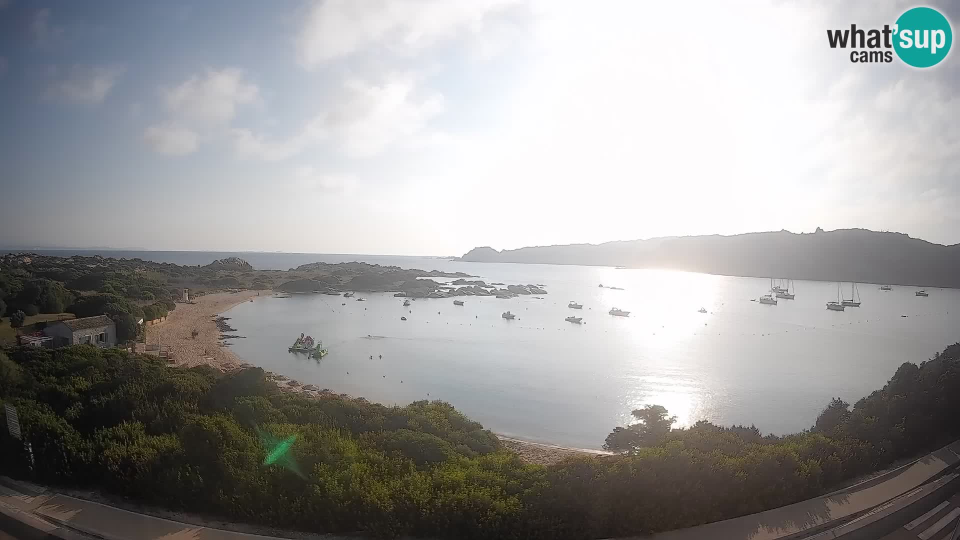 Webcam Rena di Levante – Live View from Capo Testa