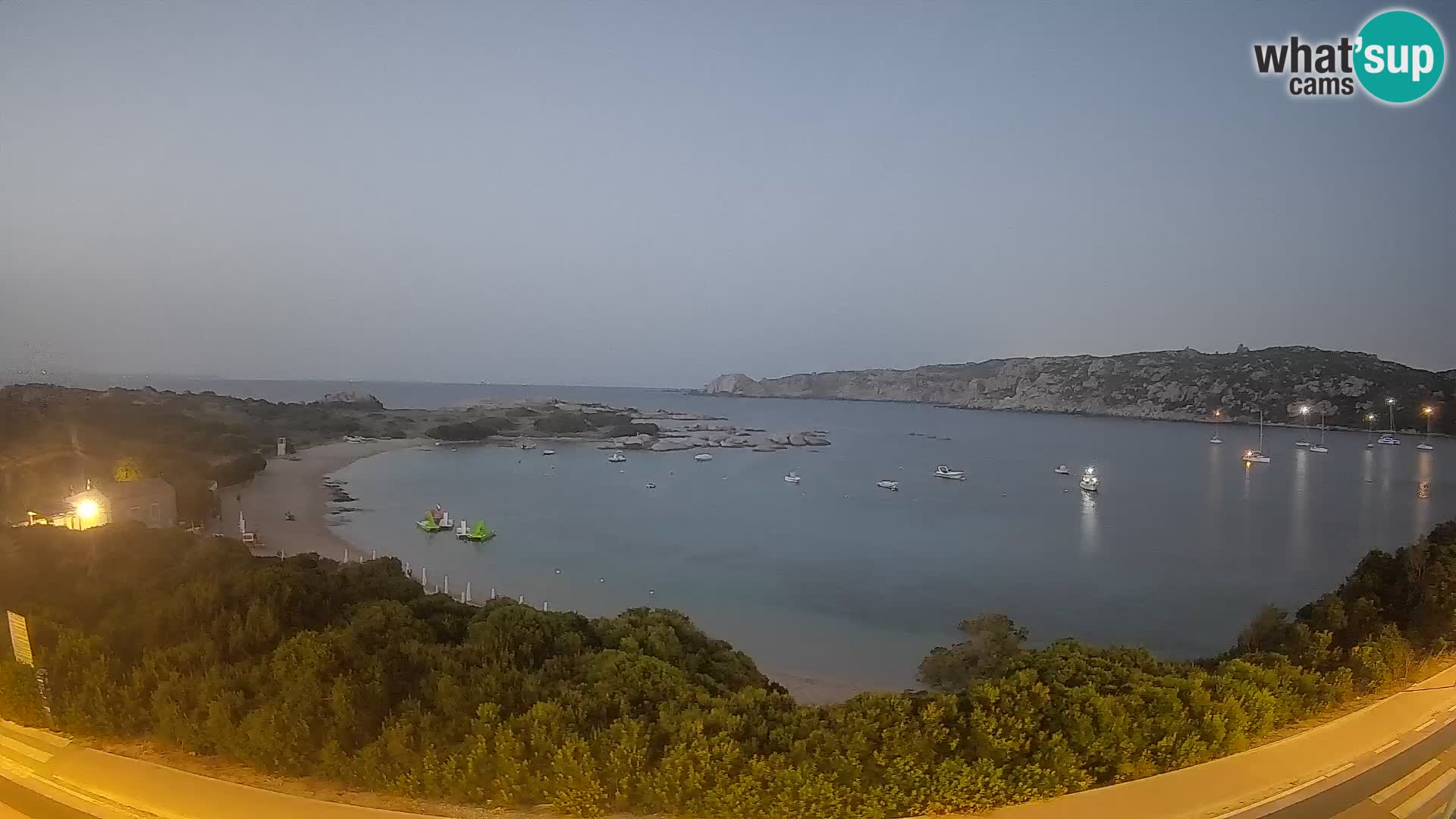 Webcam Rena di Levante – Live View from Capo Testa