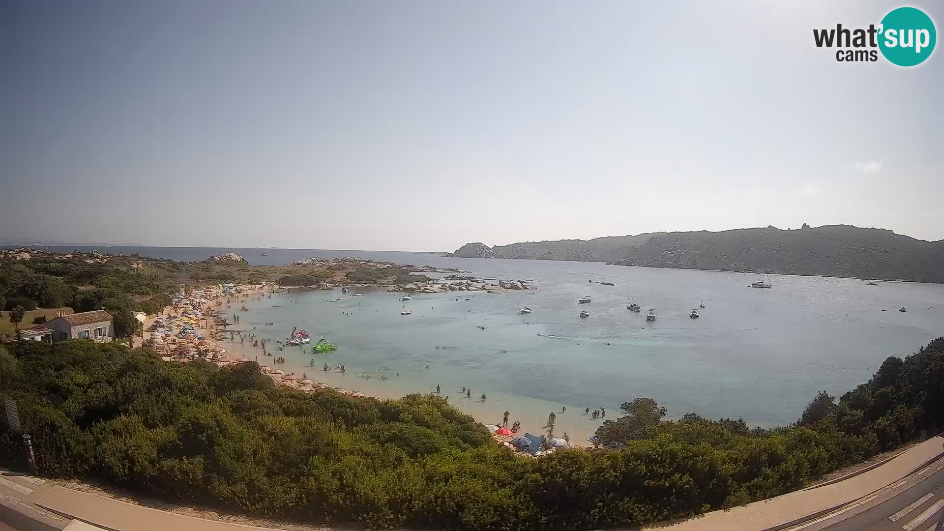 Webcam Rena di Levante – Live View from Capo Testa