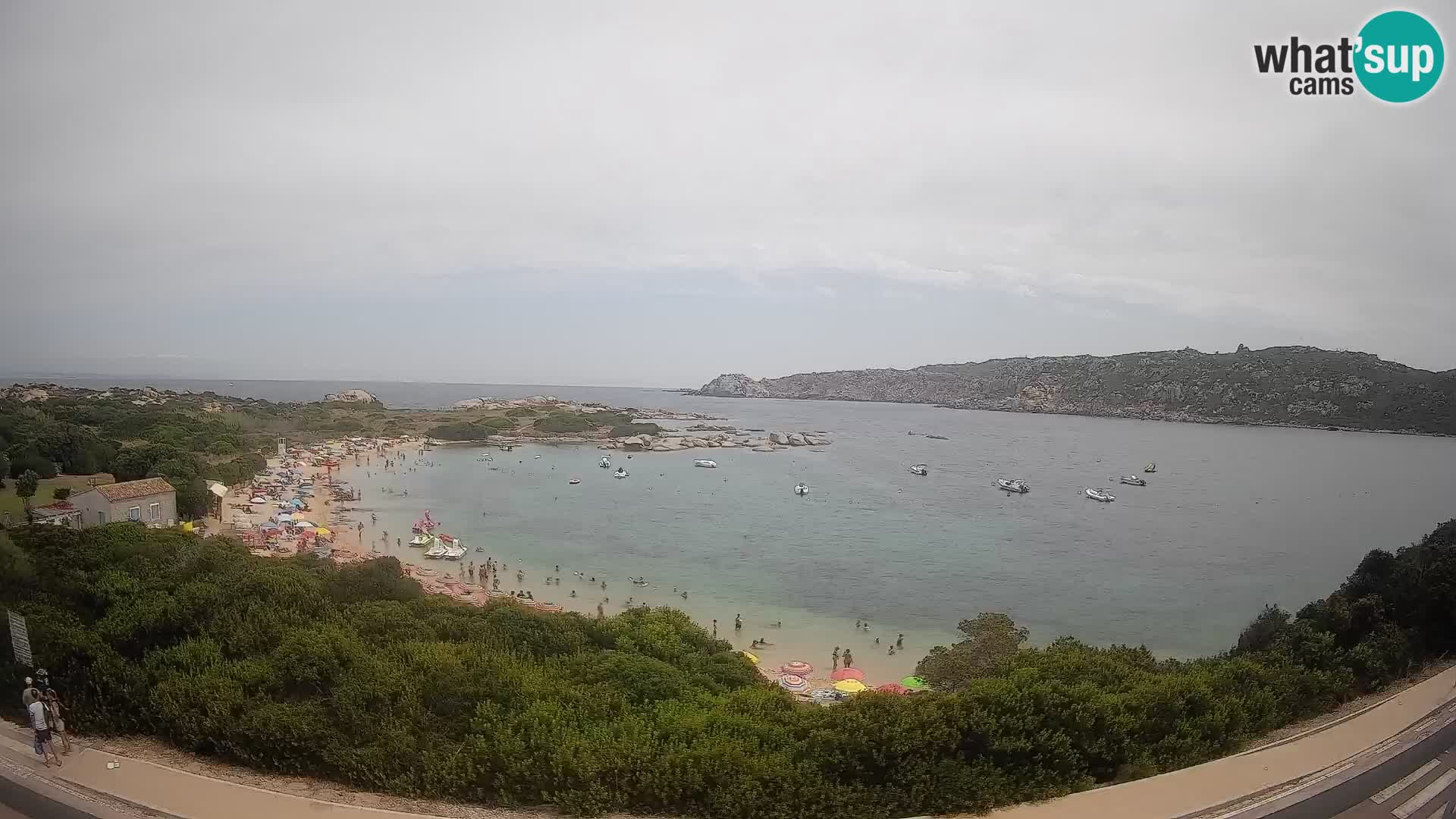 Spletna kamera Rena di Levante – Pogled v živo na Capo Testa