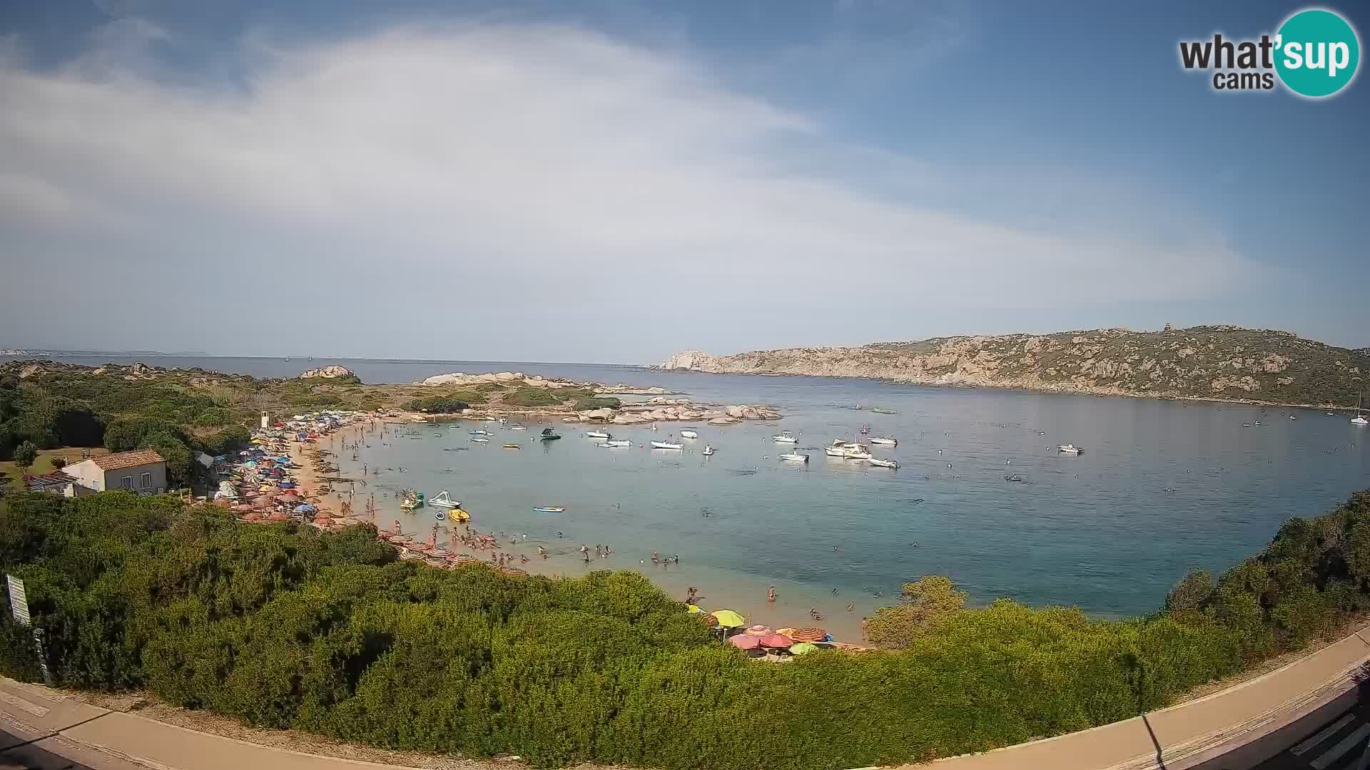 Webcam Rena di Levante – Vista live da Capo Testa