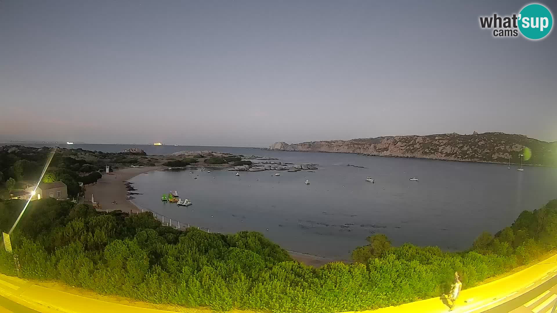 Webcam Rena di Levante – Live View from Capo Testa