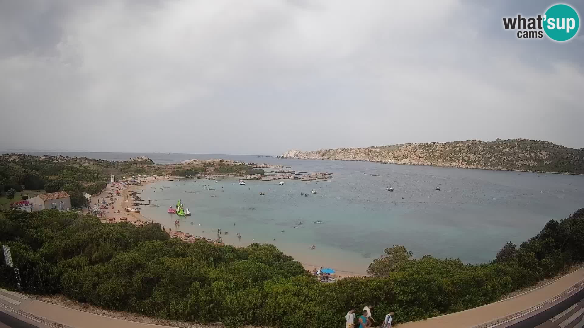 Spletna kamera Rena di Levante – Pogled v živo na Capo Testa