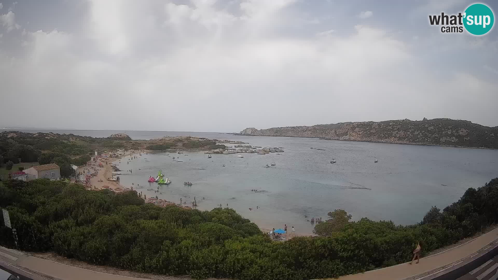 Spletna kamera Rena di Levante – Pogled v živo na Capo Testa