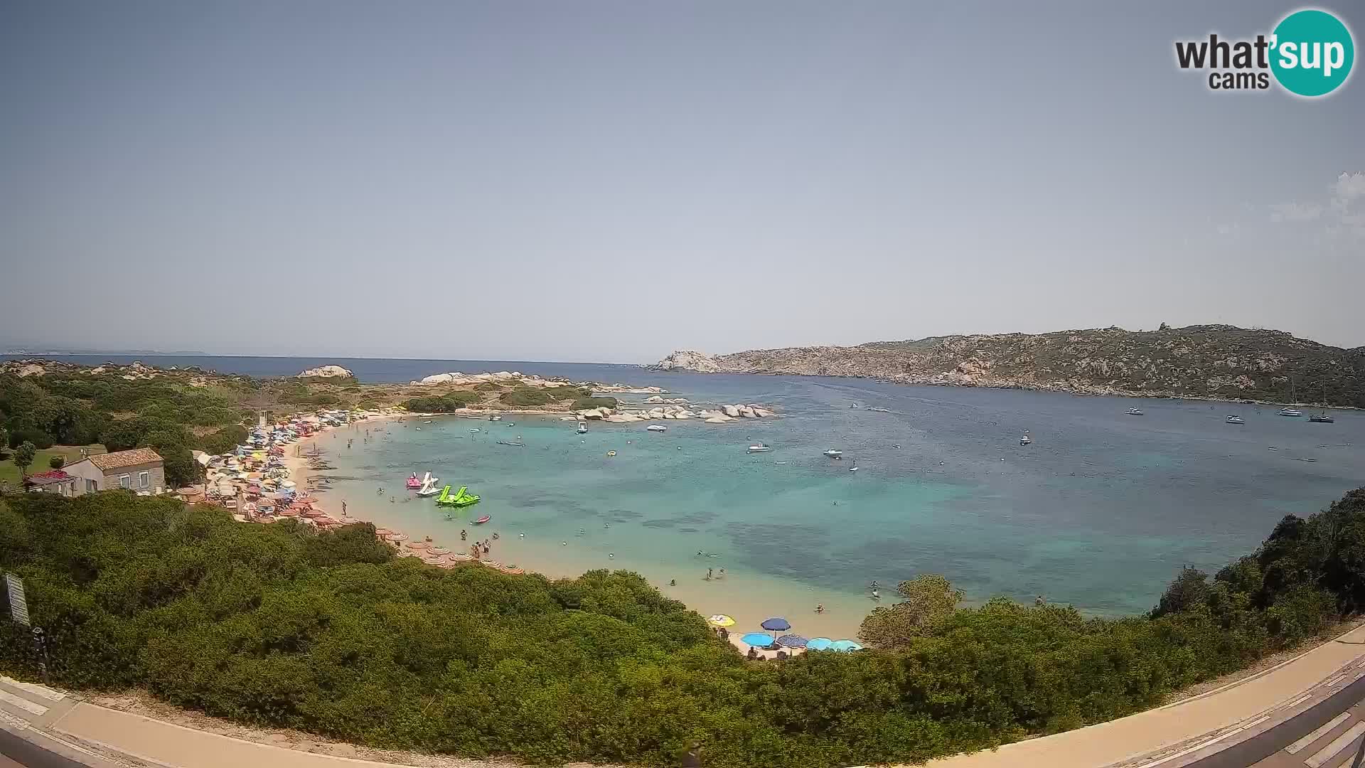 Webcam Rena di Levante – Live View from Capo Testa