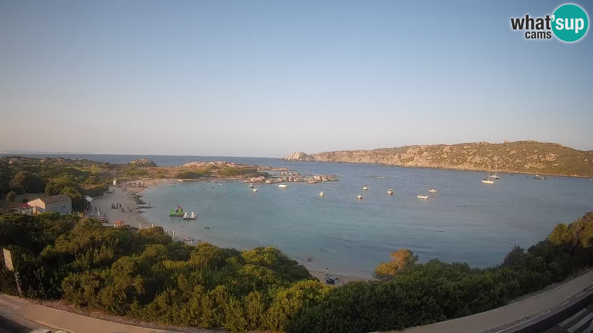 Webcam Rena di Levante – Live View from Capo Testa