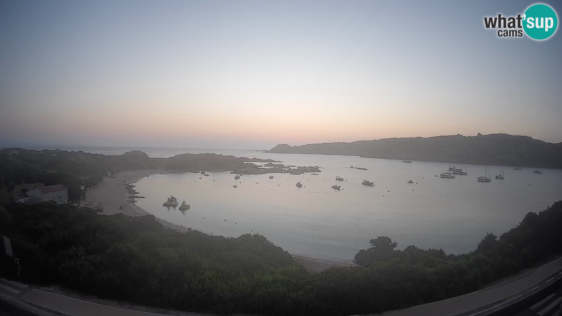 Webcam Rena di Levante – Live View from Capo Testa