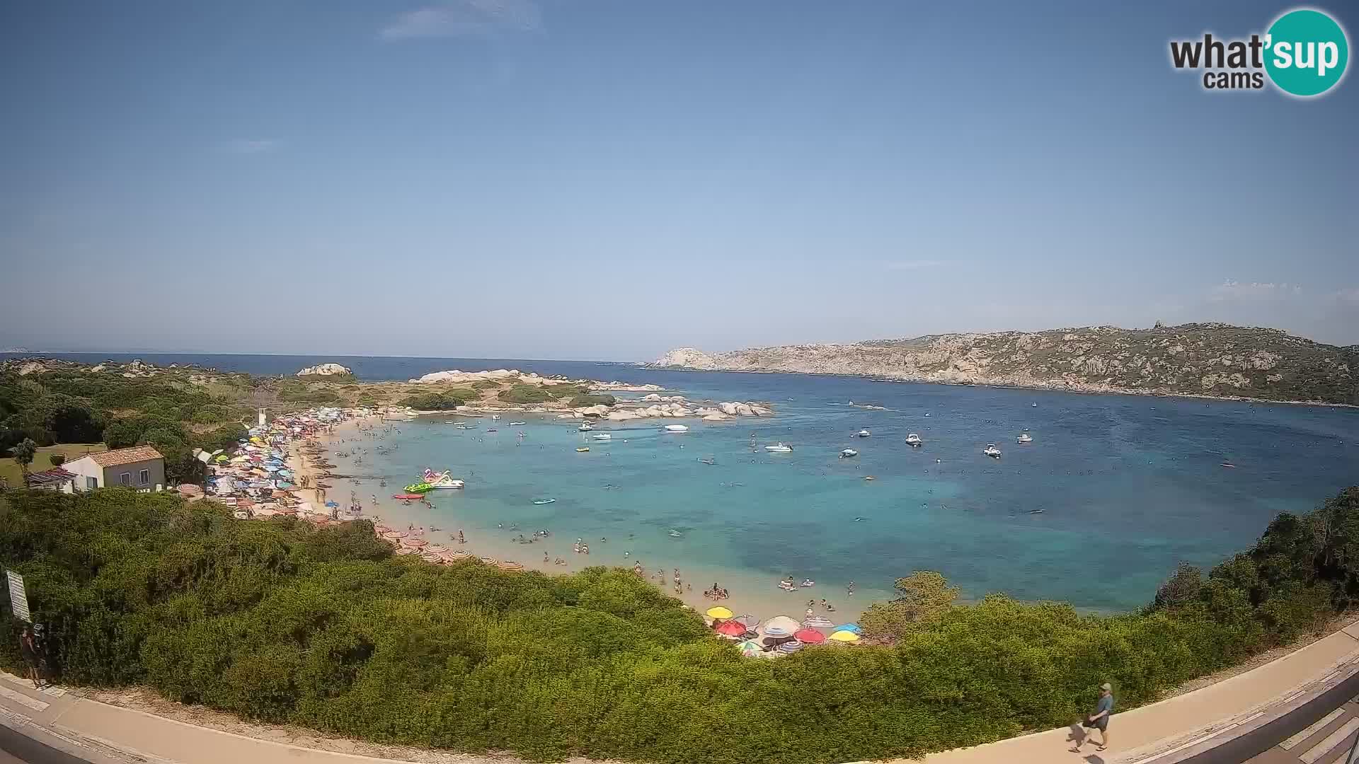 Webcam Rena di Levante – Live View from Capo Testa