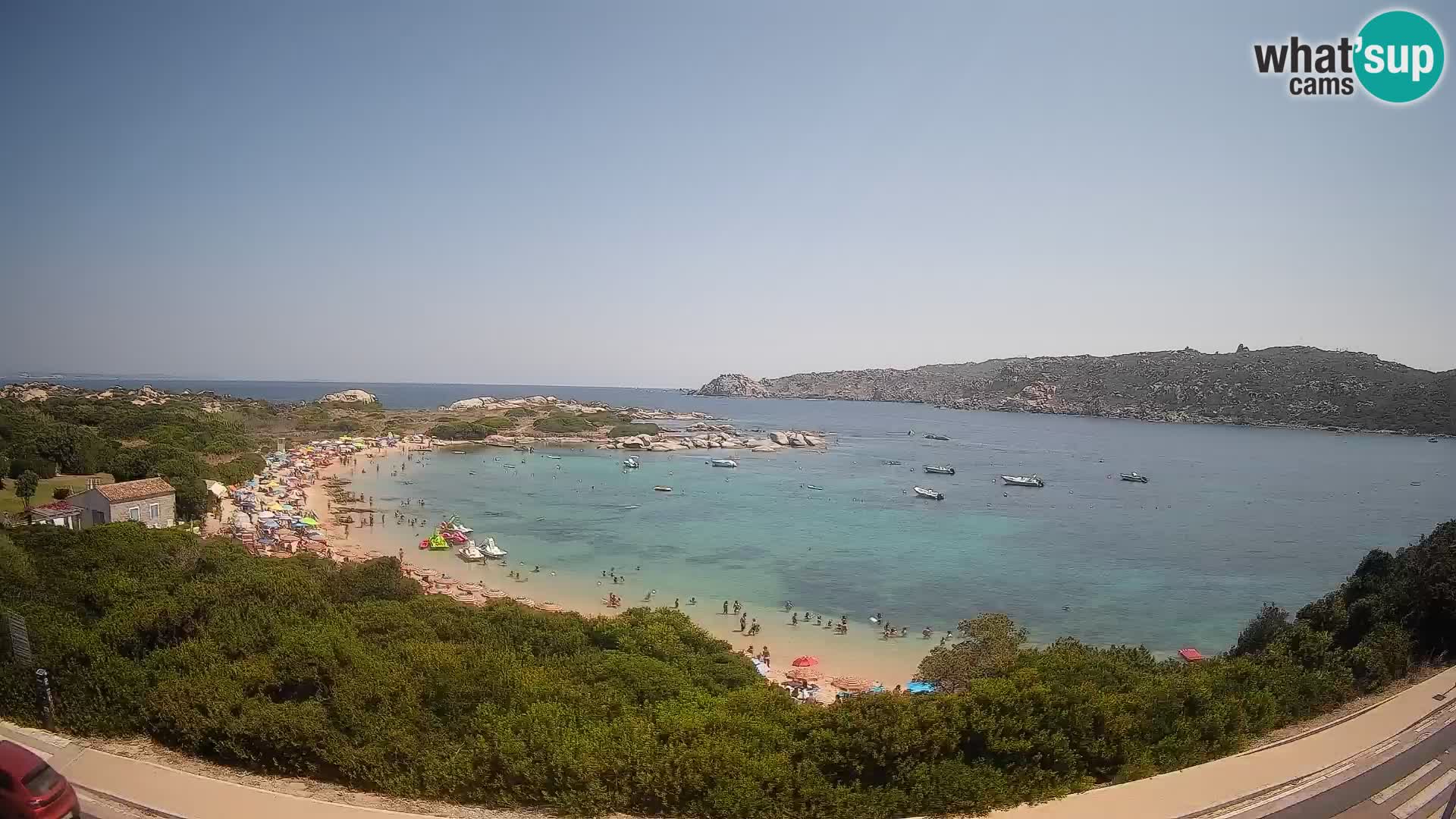 Webcam Rena di Levante – Live View from Capo Testa