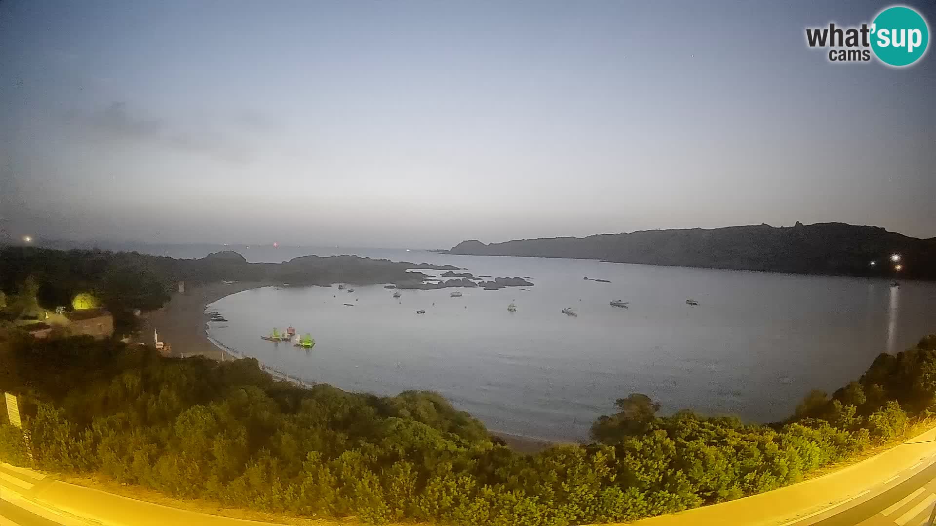 Webcam Rena di Levante – Live View from Capo Testa
