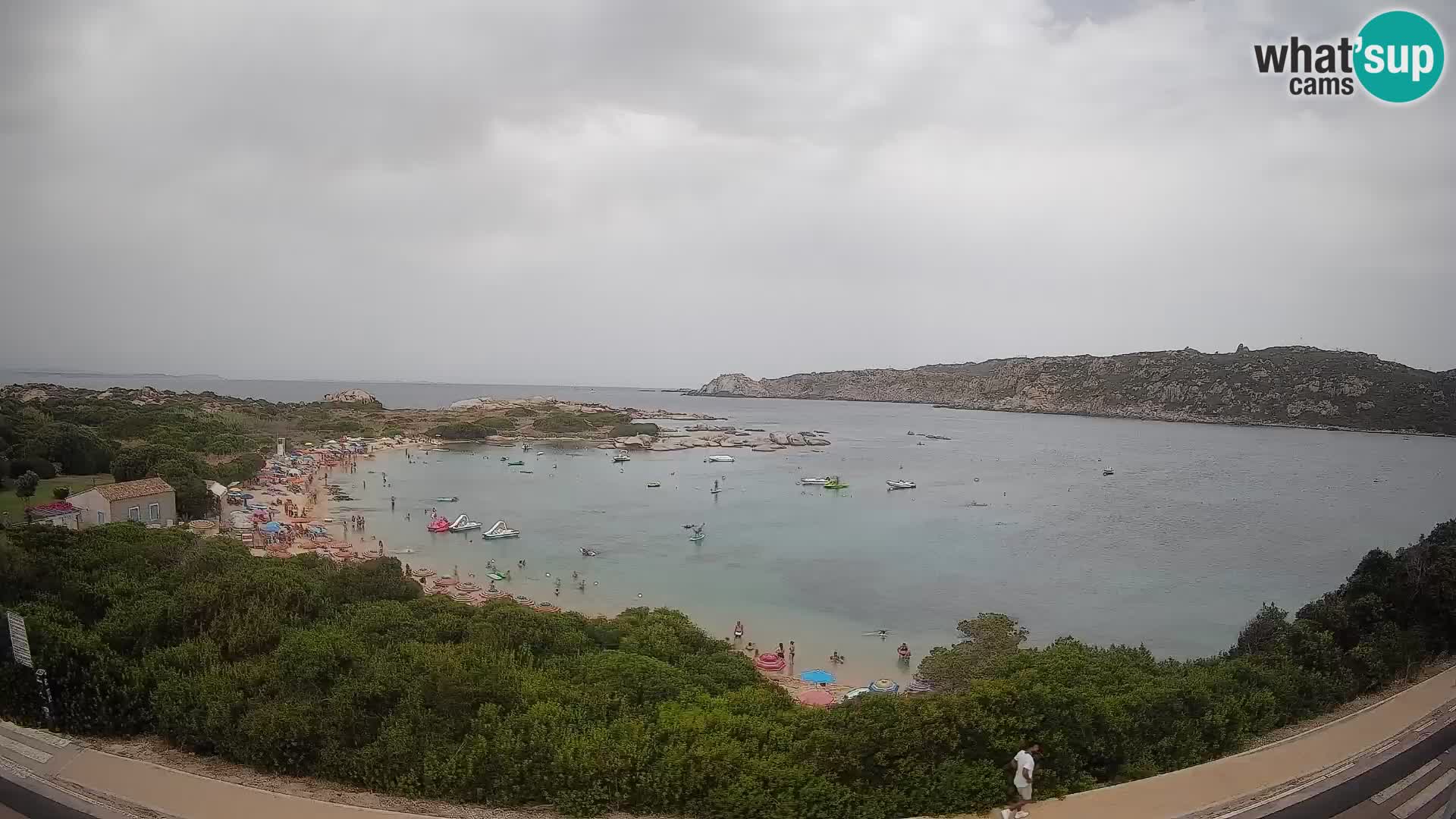 Webcam Rena di Levante – Live View from Capo Testa