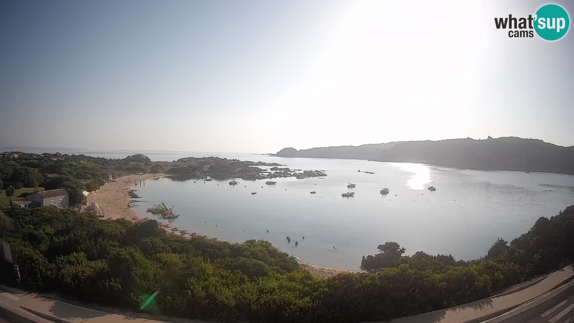 Webcam Rena di Levante – Live View from Capo Testa