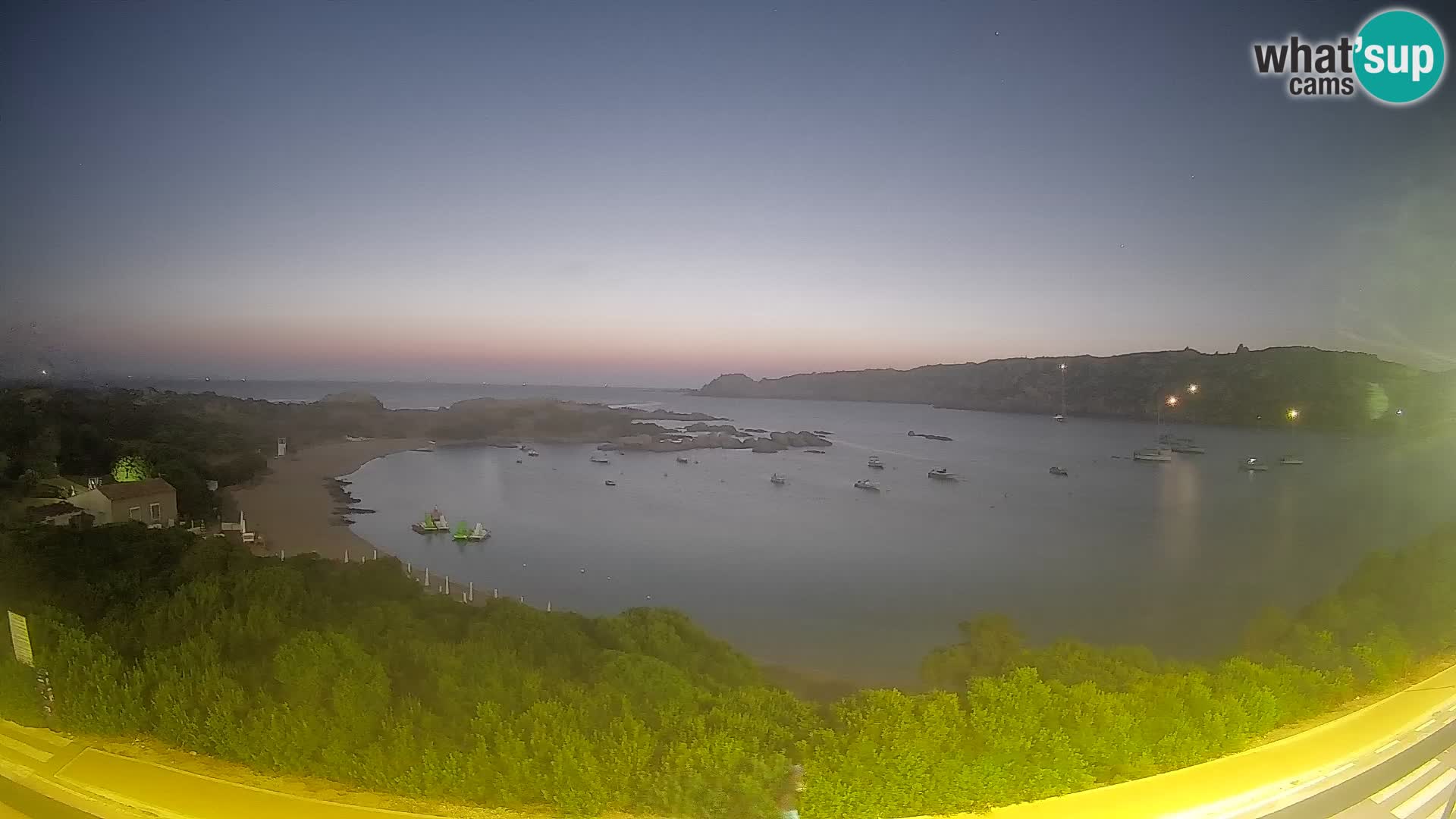 Webcam Rena di Levante – Live View from Capo Testa