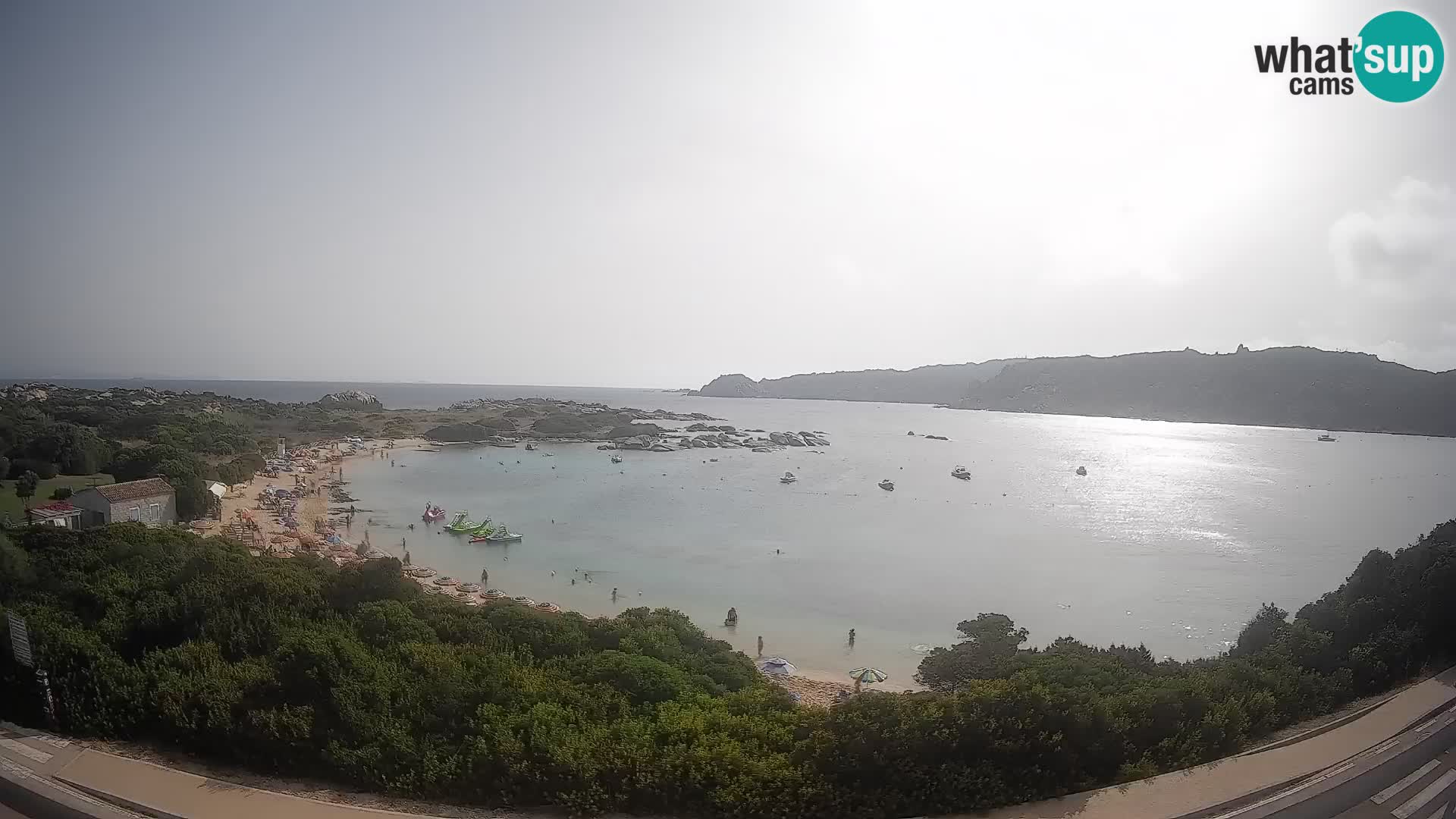 Webcam Rena di Levante – Live View from Capo Testa