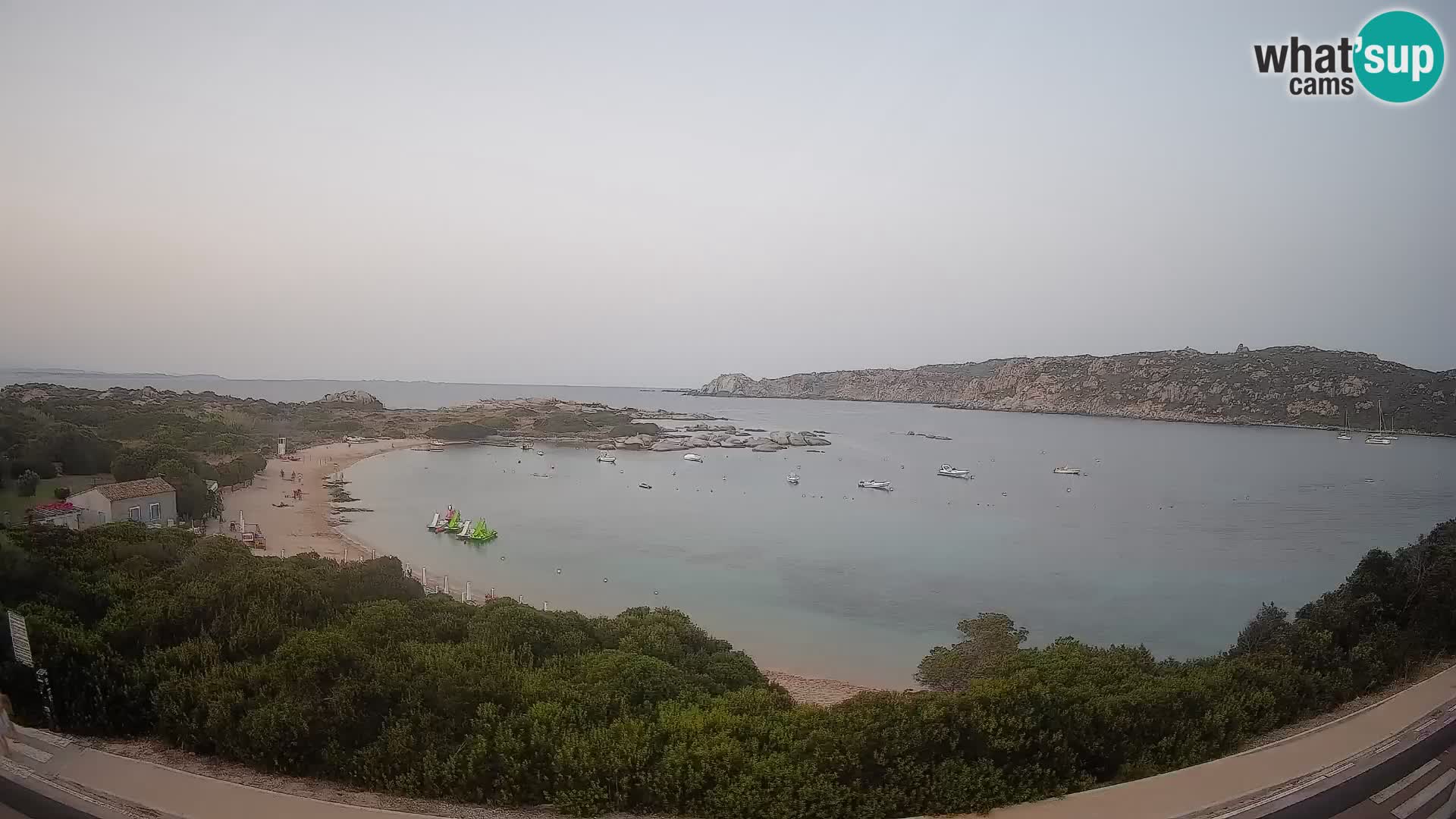 Webcam Rena di Levante – Live View from Capo Testa